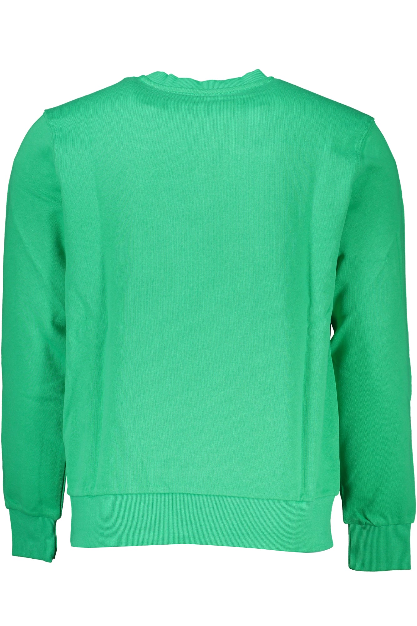 902731000_VE0409 – Grünes Herren-Sweatshirt ohne Reißverschluss – Stilvoll und komfortabel – Größe: S, M, L, XL, 2XL, 3XL – Farbe: Verde