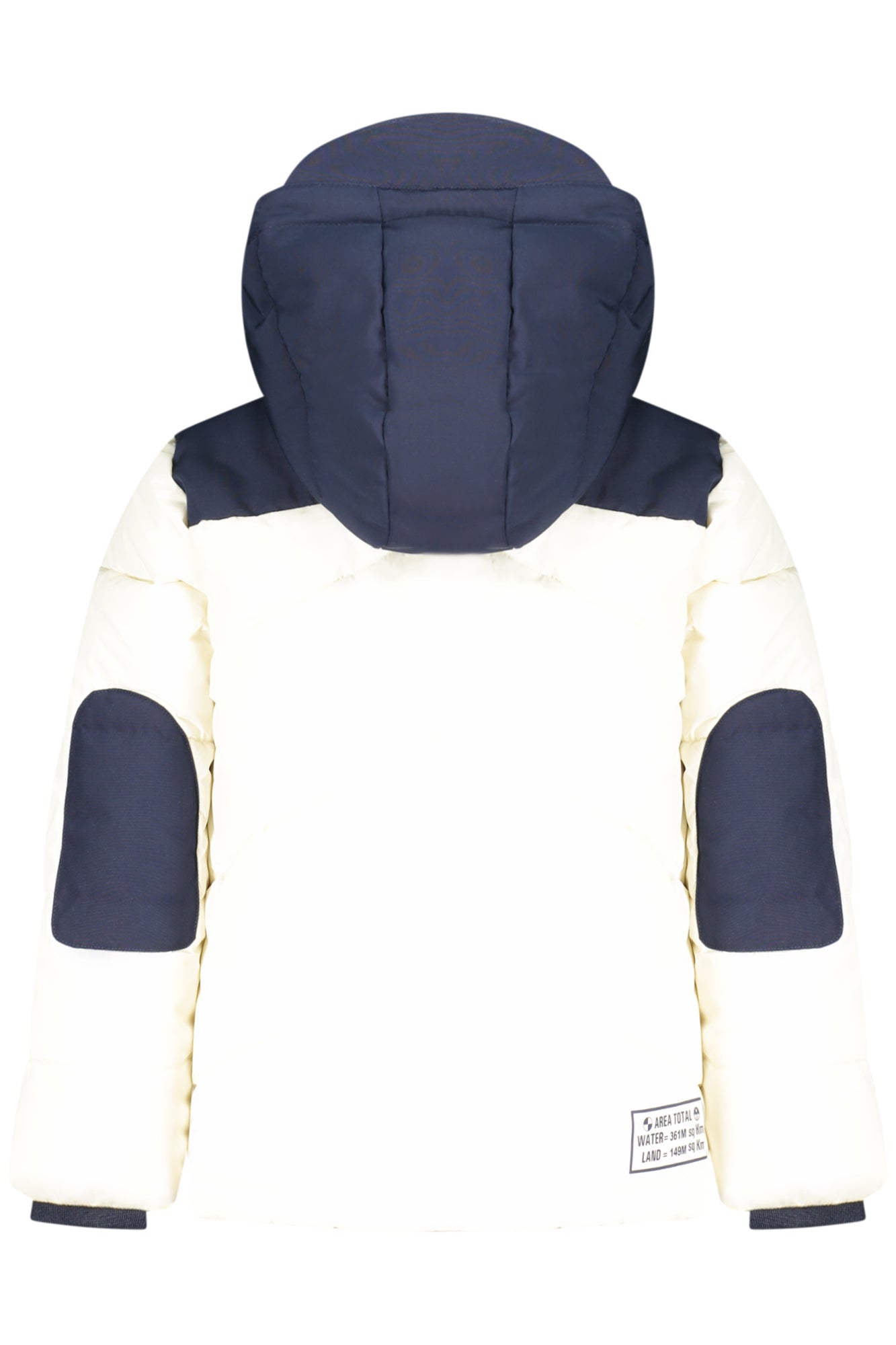 701970000_BIC001 – Nachhaltige Kinderjacke Weiß: Wasserabweisend mit Abnehmbarer Kapuze – Größe: 6A, 8A, 10A, 12A, 14A – Farbe: Bianco