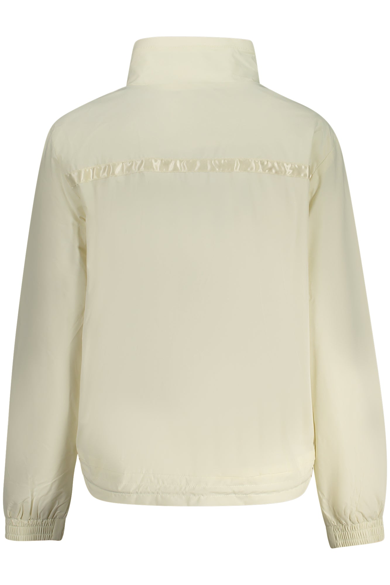 000005000_BI0105 – Modische Damenjacke in Weiß mit Kontrasten und praktischen Taschen – Größe: XS, S, M, L, XL – Farbe: Bianco