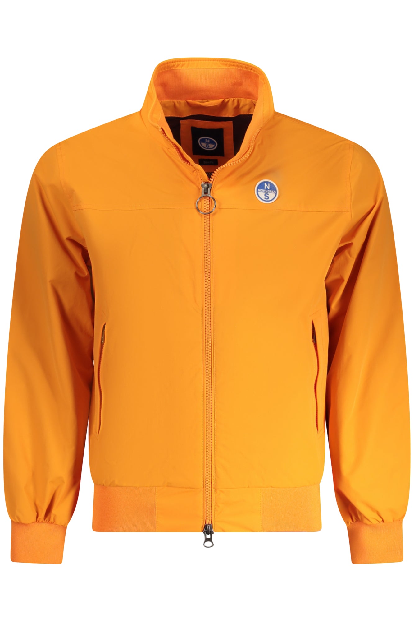 603271000_AR0734 – Slim Fit Herrenjacke Orange - Langarm, Taschen & Reißverschluss – Größe: S, M, L, XL, 2XL – Farbe: Arancione