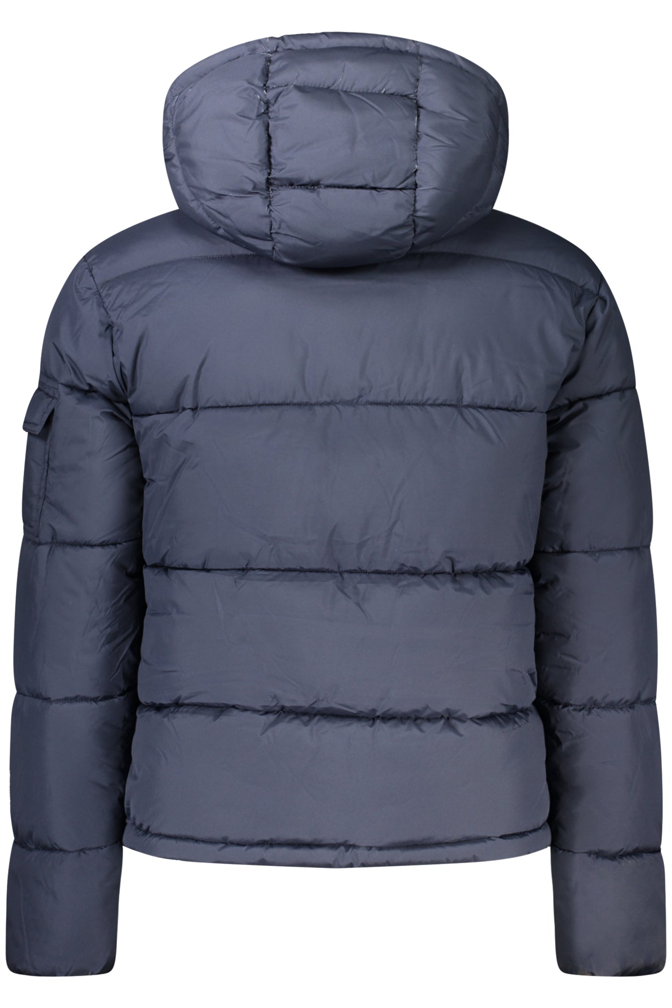 603308000_BL0802 – Herrenjacke Blau Langarm, Abnehmbare Kapuze & Viel Stauraum – Größe: S, M, XL, 2XL, L – Farbe: Blu