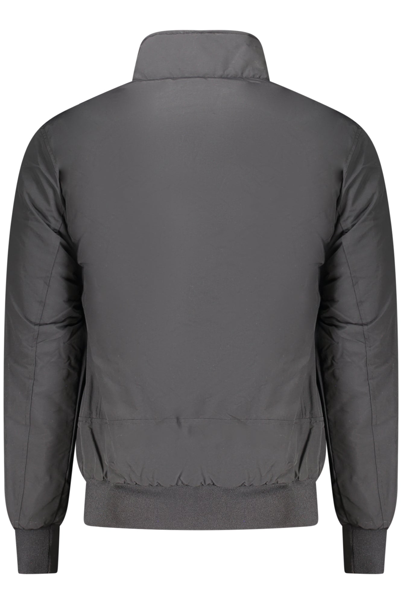 901069000_NE0999 – Herren Bomberjacke Schwarz: Stilvolle Jacke mit Taschen & Logo – Größe: S, M, L, XL, 2XL, 3XL – Farbe: Nero