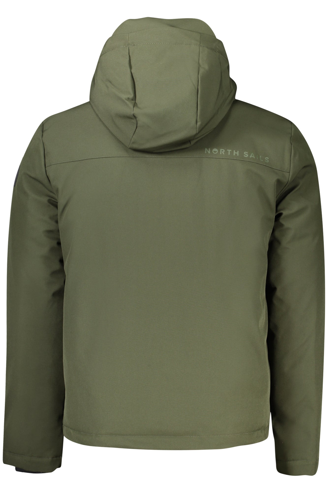 603309000_VE0440 – Grüne Herrenjacke mit Kapuze aus recyceltem Material - Stylisch & Praktisch – Größe: M, XL, S, 2XL, L – Farbe: Verde