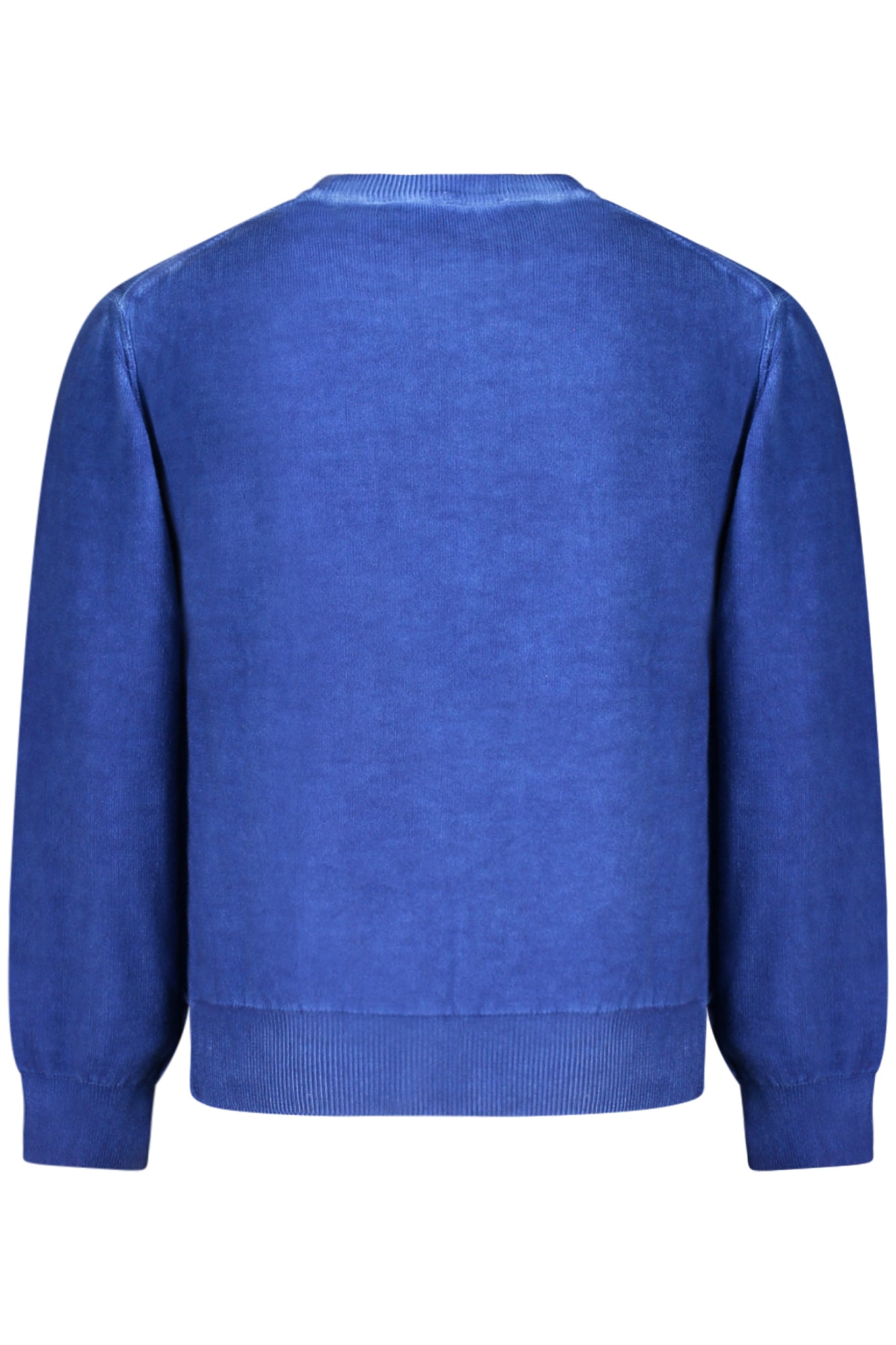 796130000_BL0780 – Blauer Kinderpullover mit Rundhals und Logo – Langarmshirt entdecken – Größe: 14A, 12A, 10A, 6A, 8A – Farbe: Blu