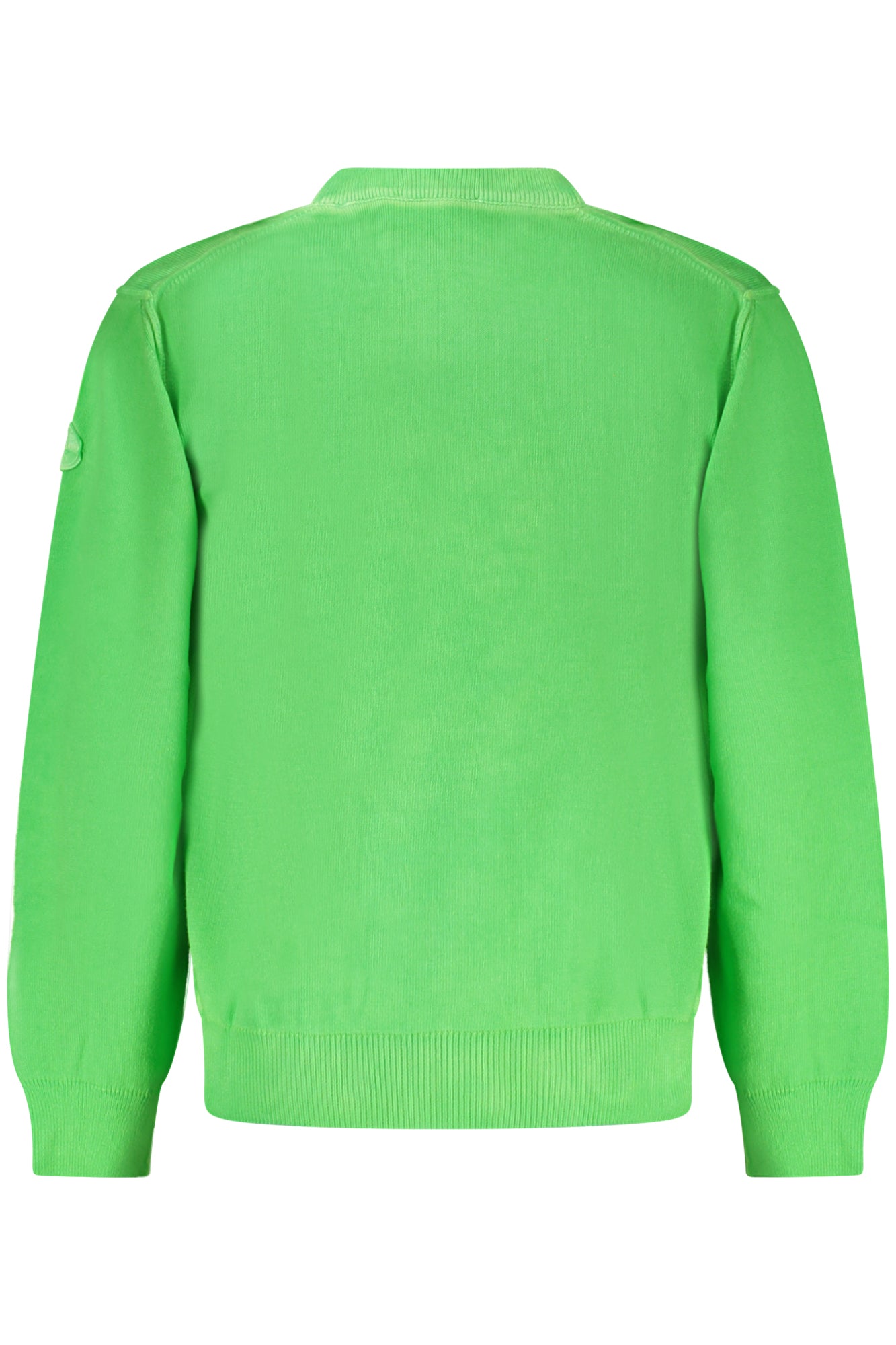796130000_VE0425 – Grüner Kinderpullover mit Rundhalsausschnitt und Langarm - Logo-Detail – Größe: 8A, 6A, 12A, 14A, 10A – Farbe: Verde