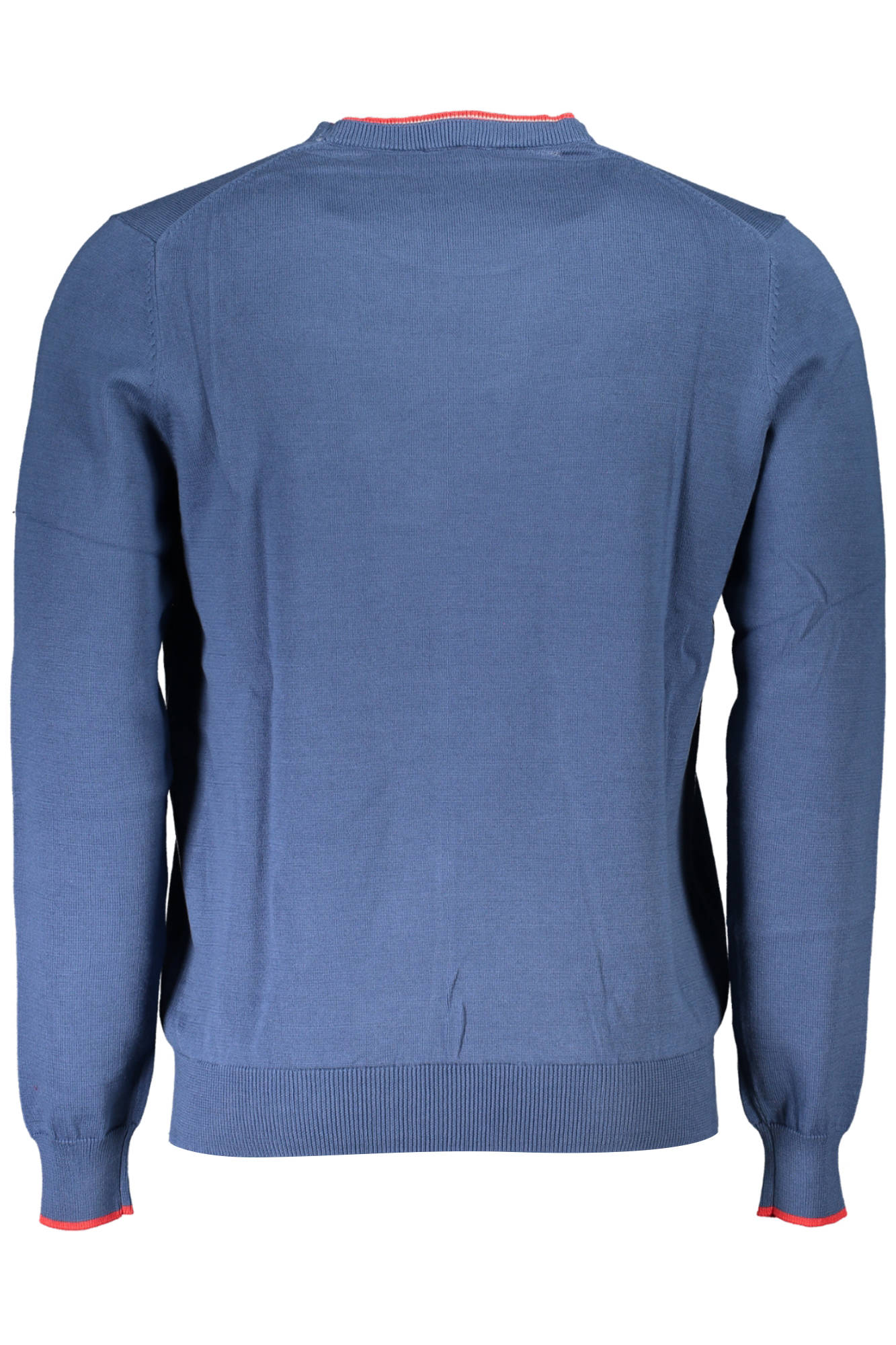 699555-000_BLU_0787 – Herren Pullover Blau – Bio-Baumwolle, Rundhals, Stilvolles Design – Größe: 2XL – Farbe: Blu