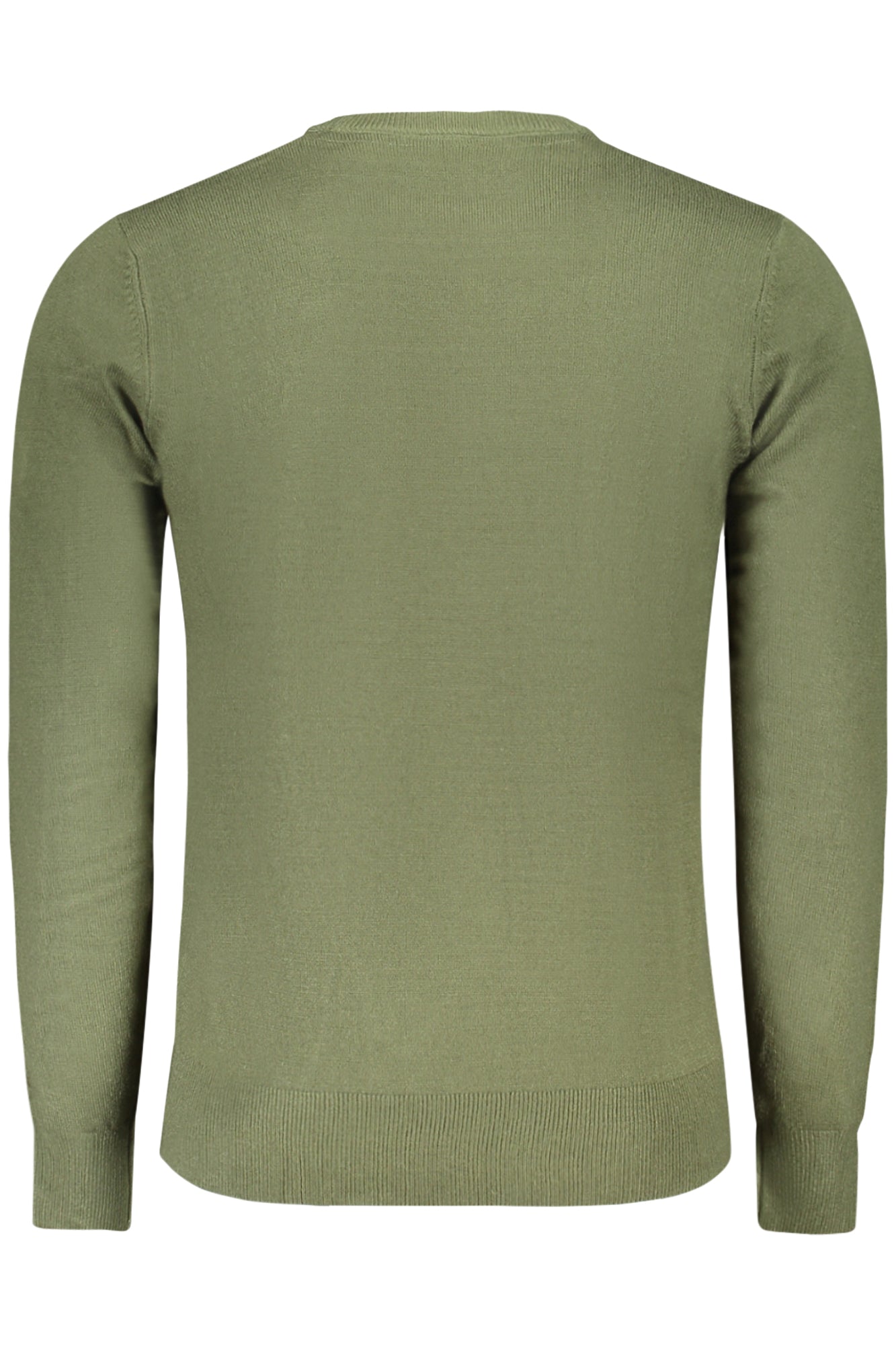 990010000_VE0430 – Grüner Herren-Pullover mit Stickerei und Rundhals-Ausschnitt – Größe: S, M, L, XL, 2XL, 3XL – Farbe: Verde
