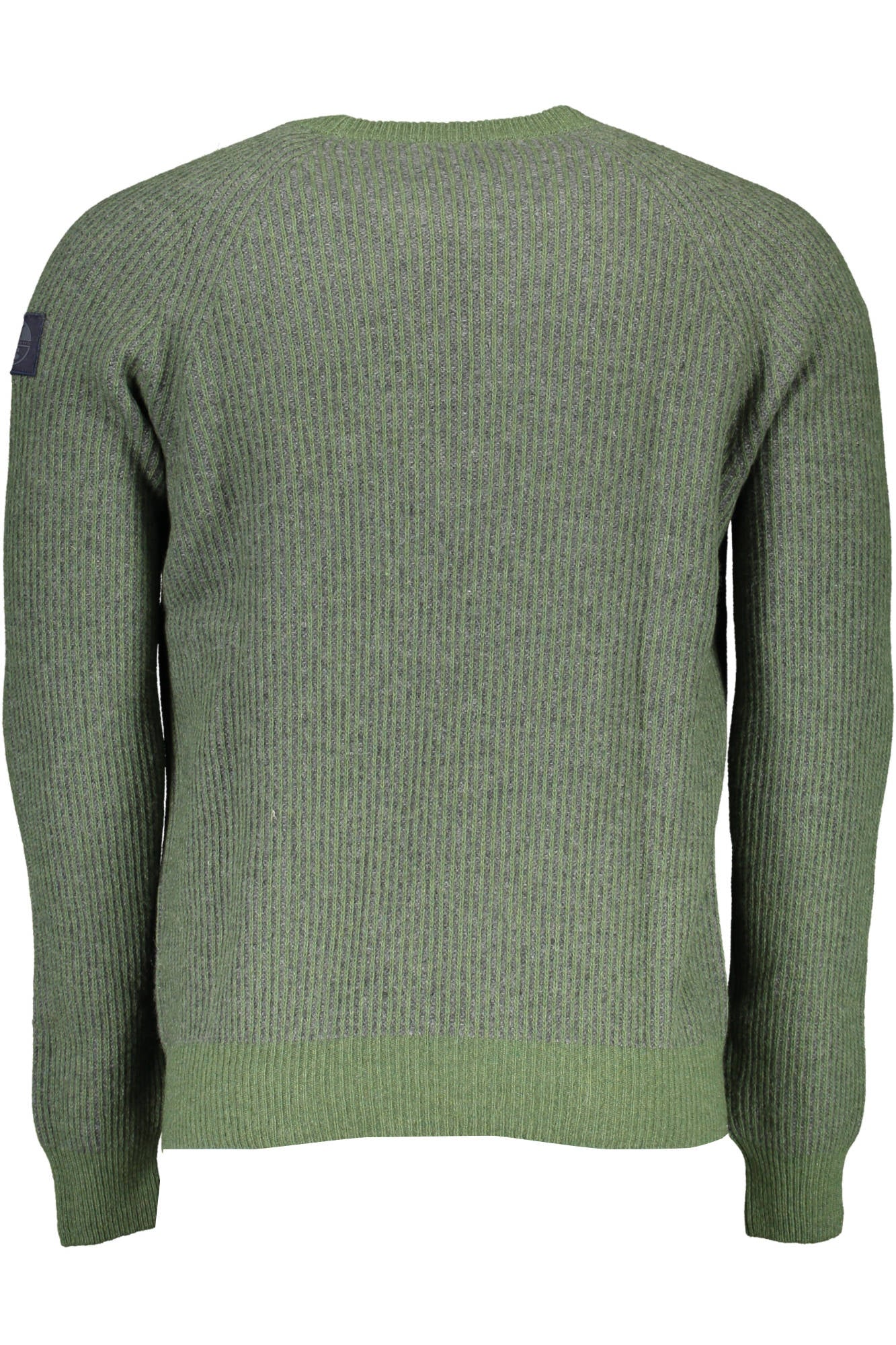 699524-000_VERDE_C003 – Herren Sweater Grün aus recycelten Fasern mit Rundhalsausschnitt – Größe: 2XL, 3XL – Farbe: Verde