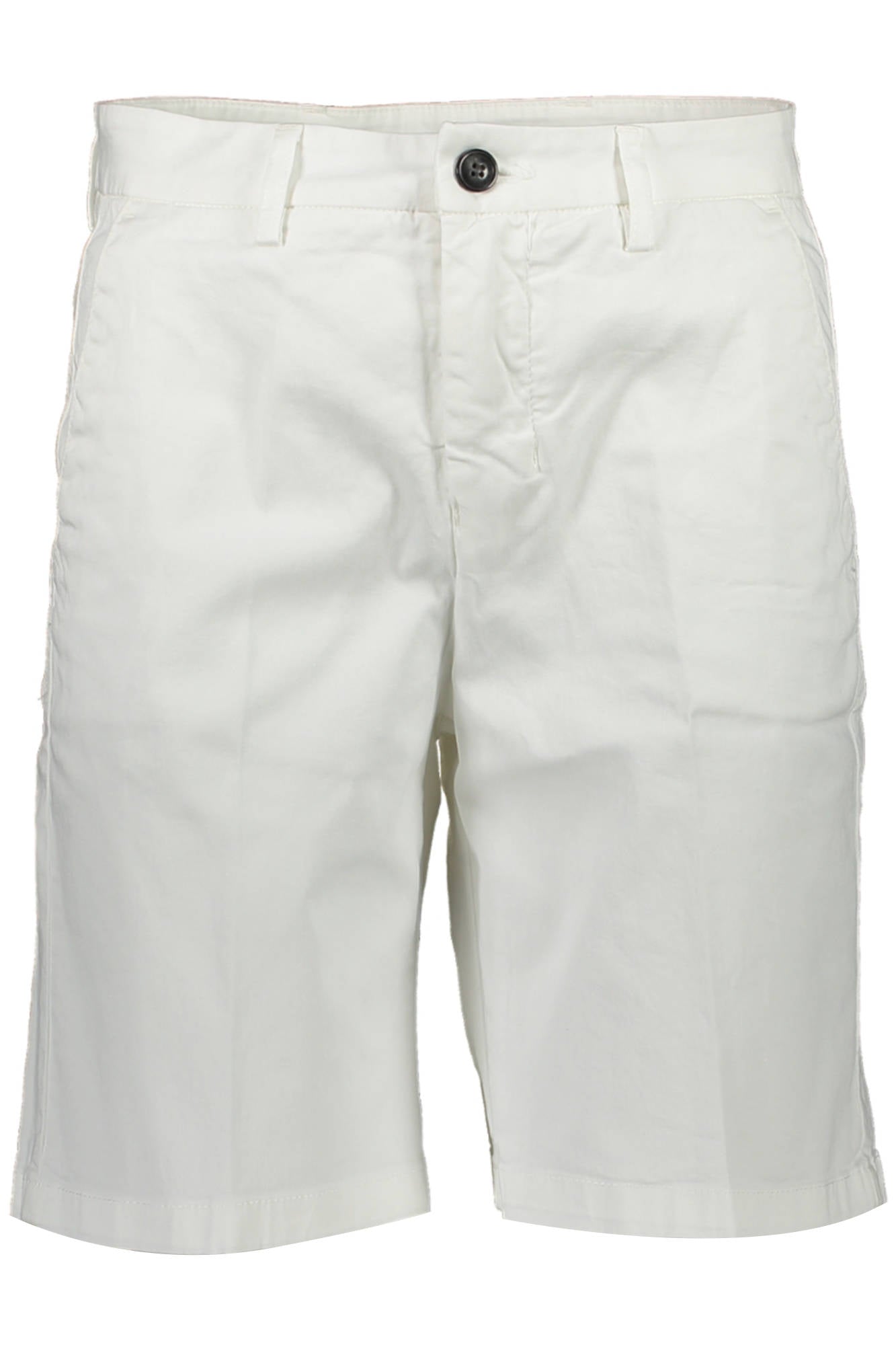 074745-000_BIANCO_0101 – Elegante Damen Bermuda-Shorts in Weiß aus Organischen Fasern – Größe: 38, 40, 42, 44, 46 – Farbe: Bianco