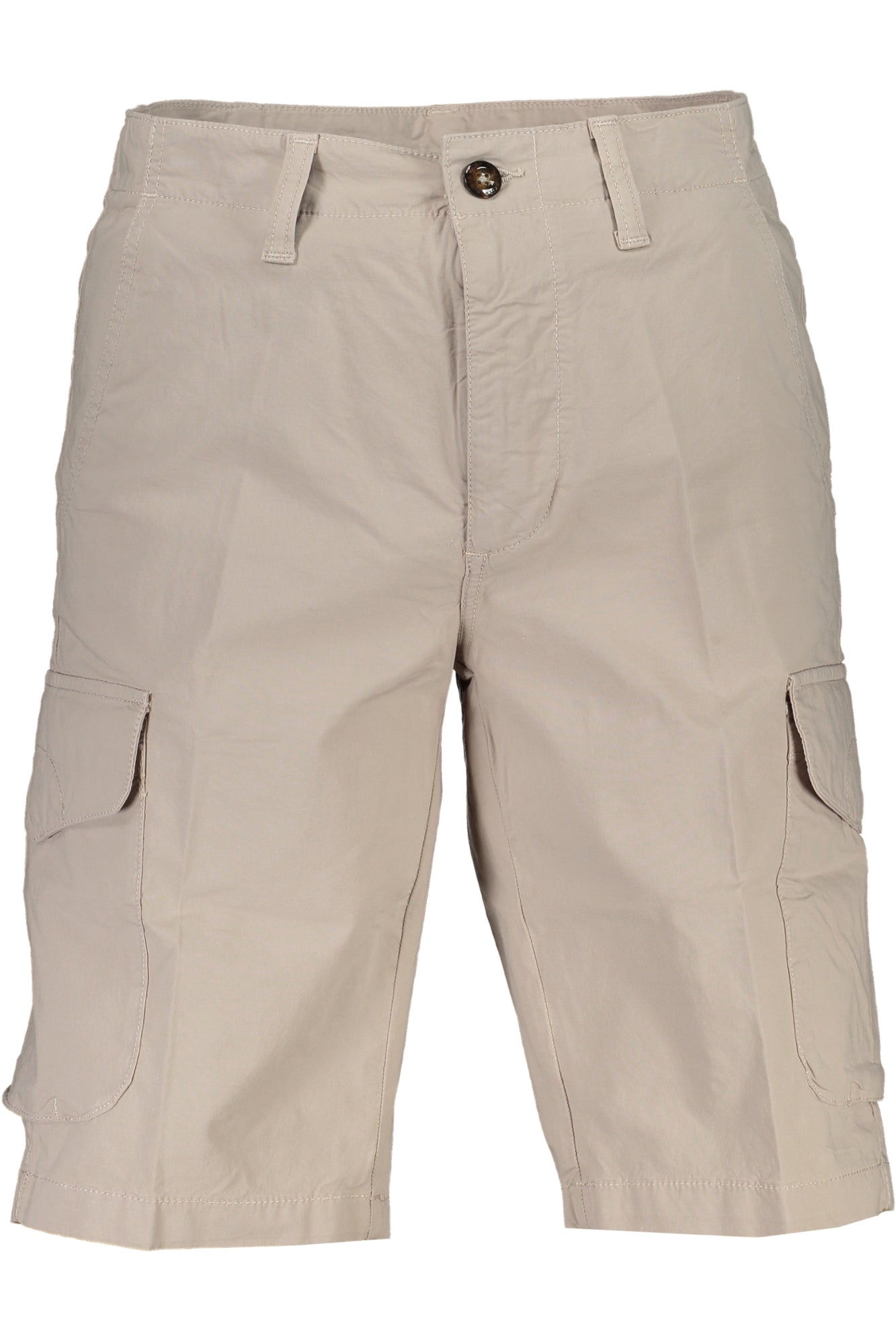 673098000_BE0919 – Herren Bermuda-Shorts Beige Regular Fit mit Taschen und Reißverschluss – Größe: 31, 32, 34, 36, 38, 40 – Farbe: Beige