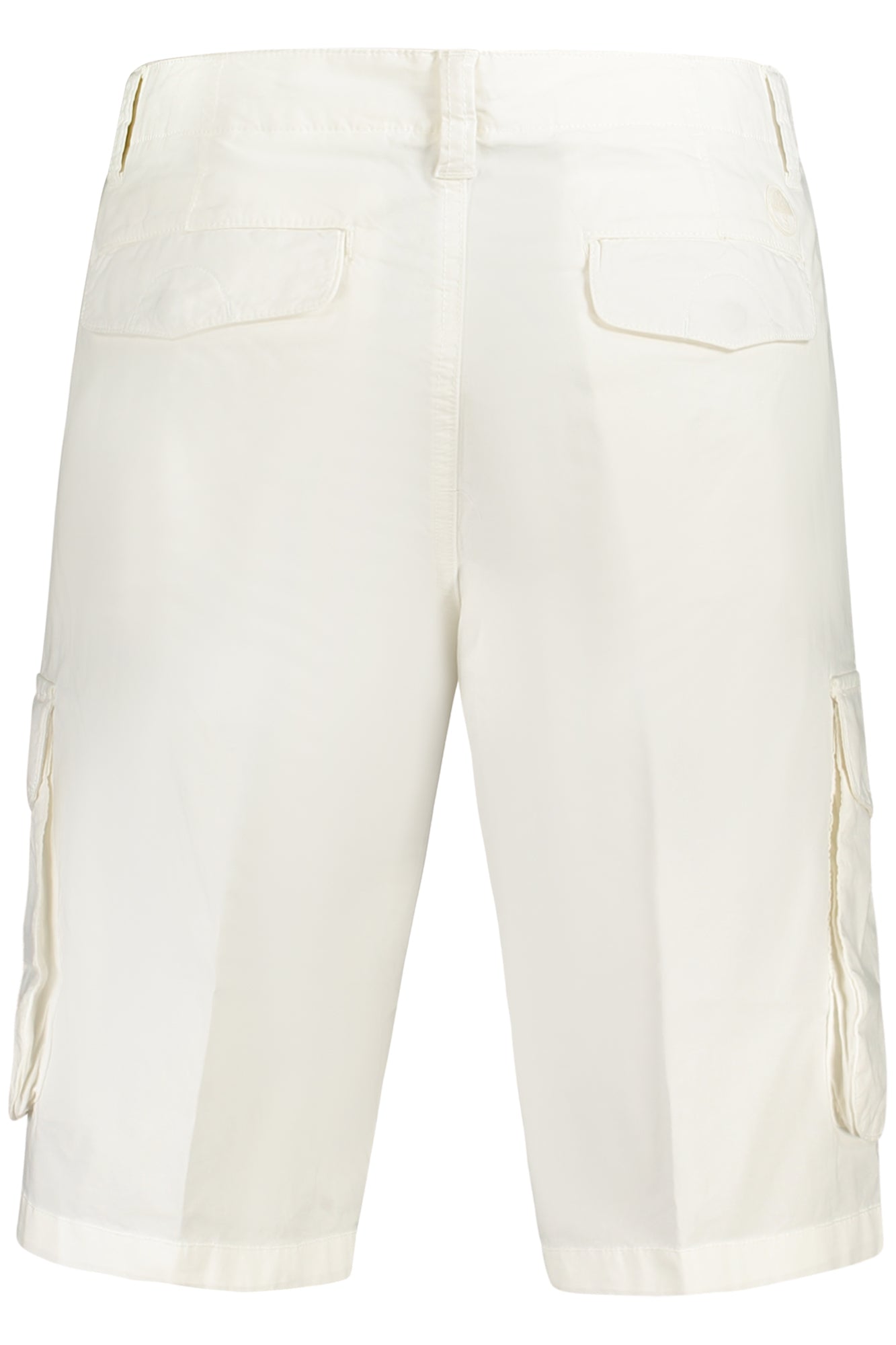 673098000_BI0101 – Herren Bermuda Shorts Weiß, Regular Fit, Mit Taschen und Verschluss – Größe: 32, 33, 34 – Farbe: Bianco