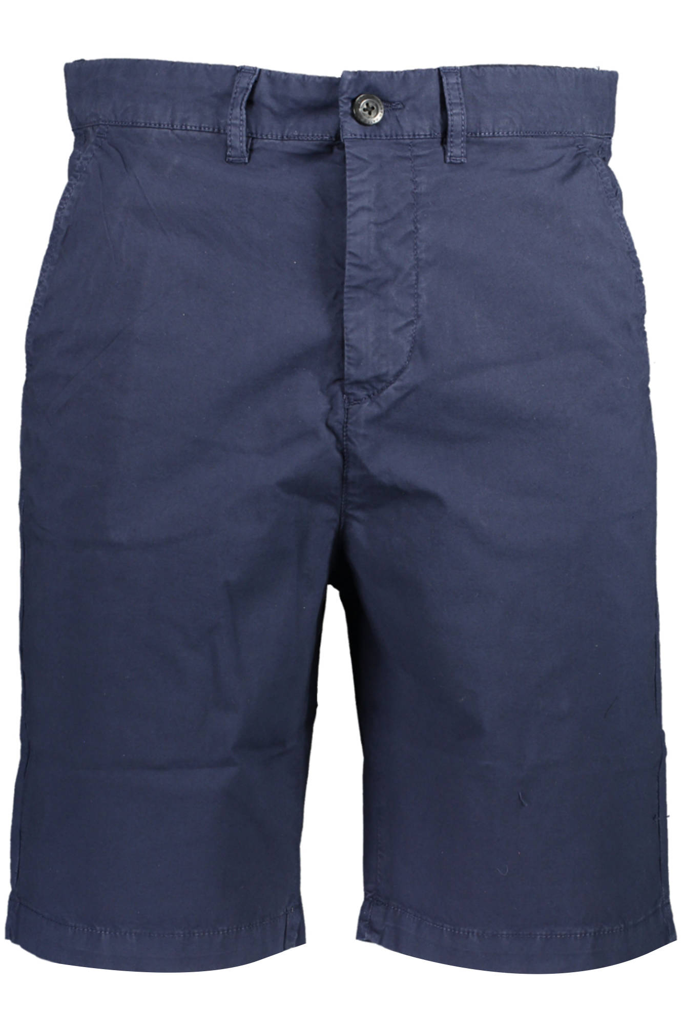 673009-000_BLU_0802 – Herren Bermuda-Shorts Blau aus Bio-Baumwolle mit 4 Taschen – Größe: 30, 32, 33, 34 – Farbe: Blu