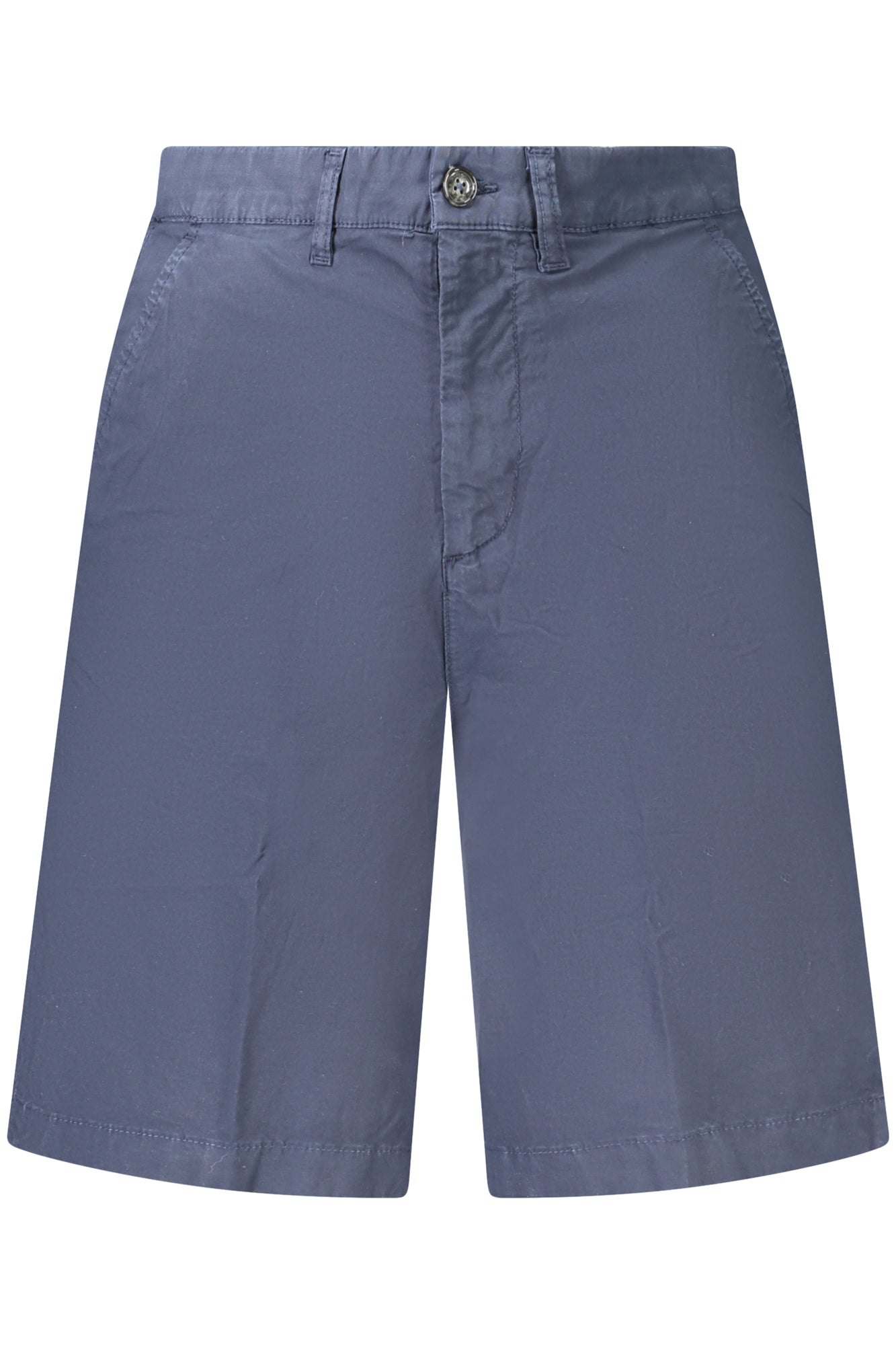 673146000_BL0802 – Herren Bermuda Shorts Blau - Regular Fit mit 4 Taschen und Logo – Größe: 30, 31, 32, 33, 34, 36, 38 – Farbe: Blu