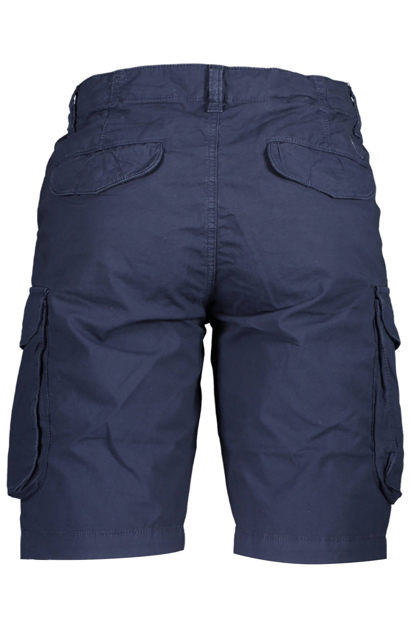 673022-000_BLU_0802 – Herren Bermuda Shorts Blau aus Bio-Baumwolle – Zeitlos & Praktisch – Größe: 32, 33 – Farbe: Blu