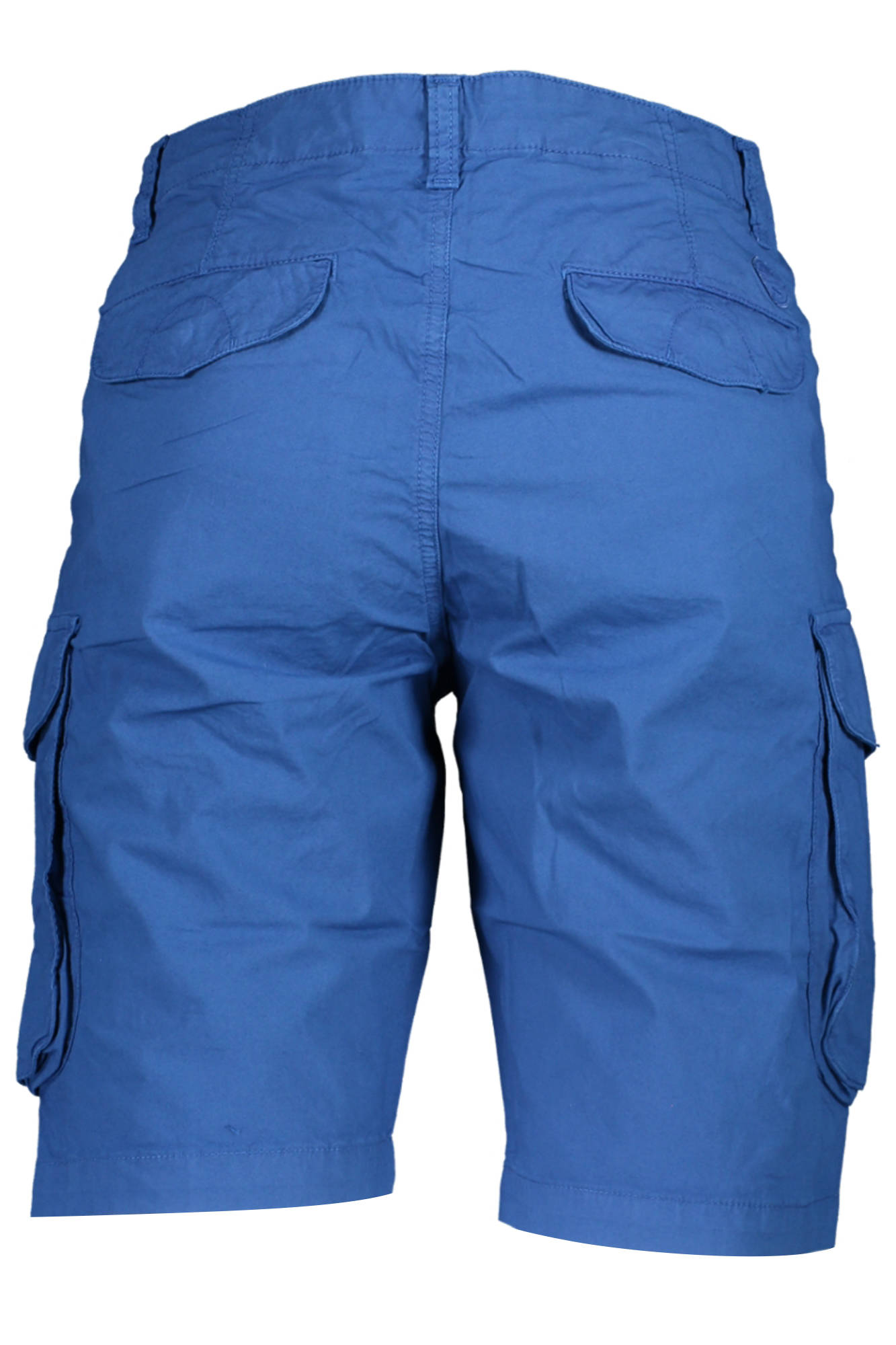673022-000_BLU_0790 – Herren Bermuda-Shorts Blau - Normale Passform aus Bio-Baumwolle – Größe: 32, 33, 34, 36 – Farbe: Blu