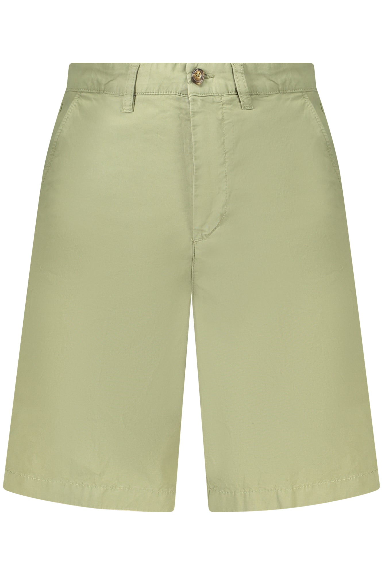 673146000_VE0421 – Herren Bermuda-Shorts Grün - Regular Fit mit Logo und 4 Taschen – Größe: 30, 31, 32, 33, 34, 36, 38 – Farbe: Verde