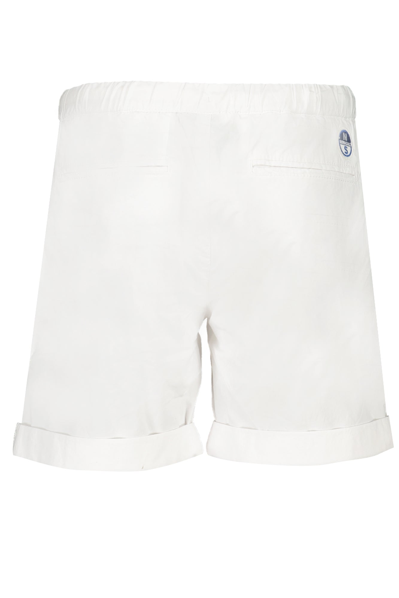 775400000_BI0101 – Bequeme weiße Kinder Shorts aus Bio-Baumwolle mit Taschen – Größe: 6A, 12A, 14A, 10A, 8A – Farbe: Bianco