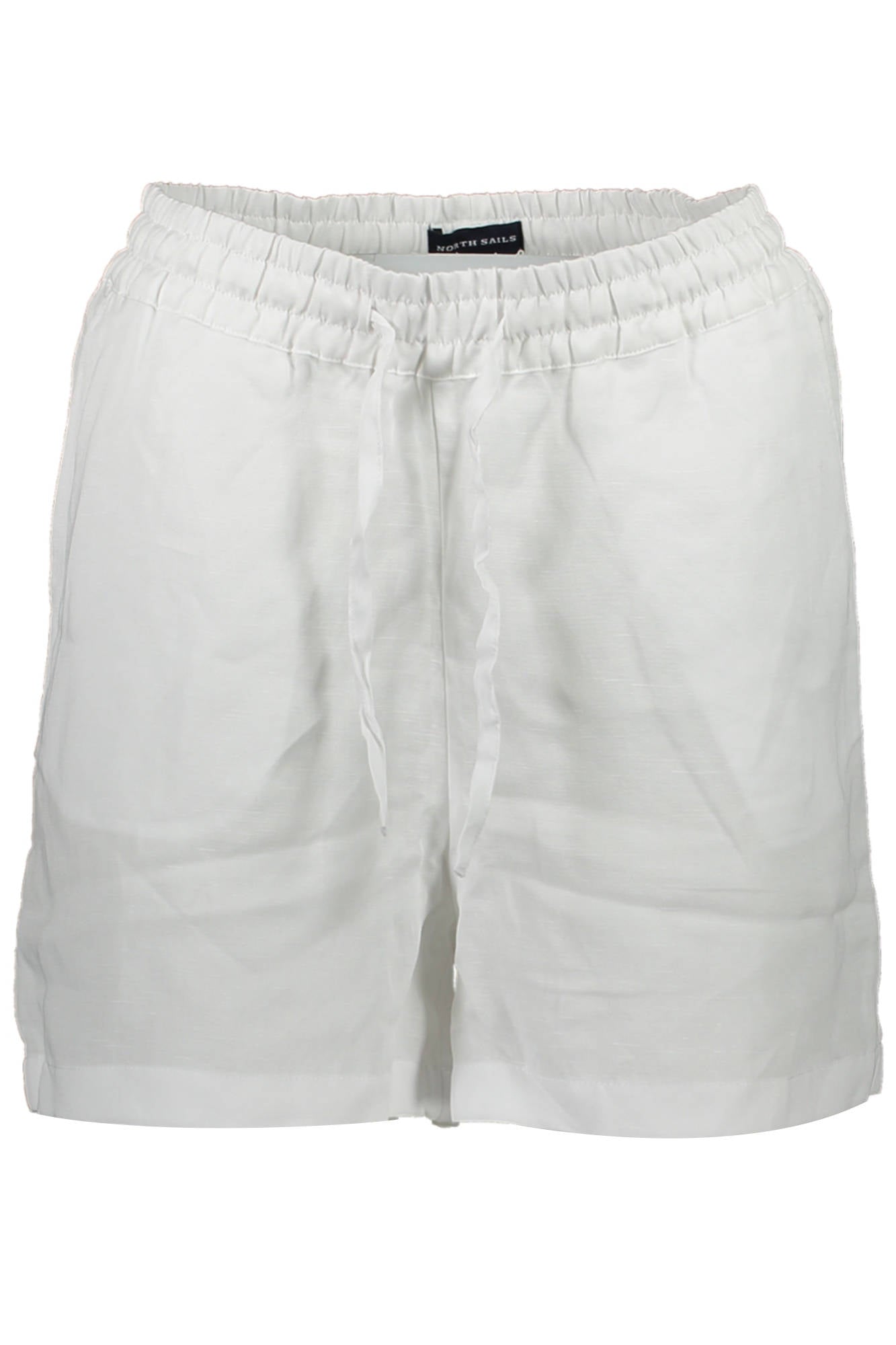 074751-000_BIANCO_0101 – Nachhaltige Damen Shorts in Weiß – Komfort & Stil mit Kordelzug – Größe: 38, 40, 42, 44, 46 – Farbe: Bianco