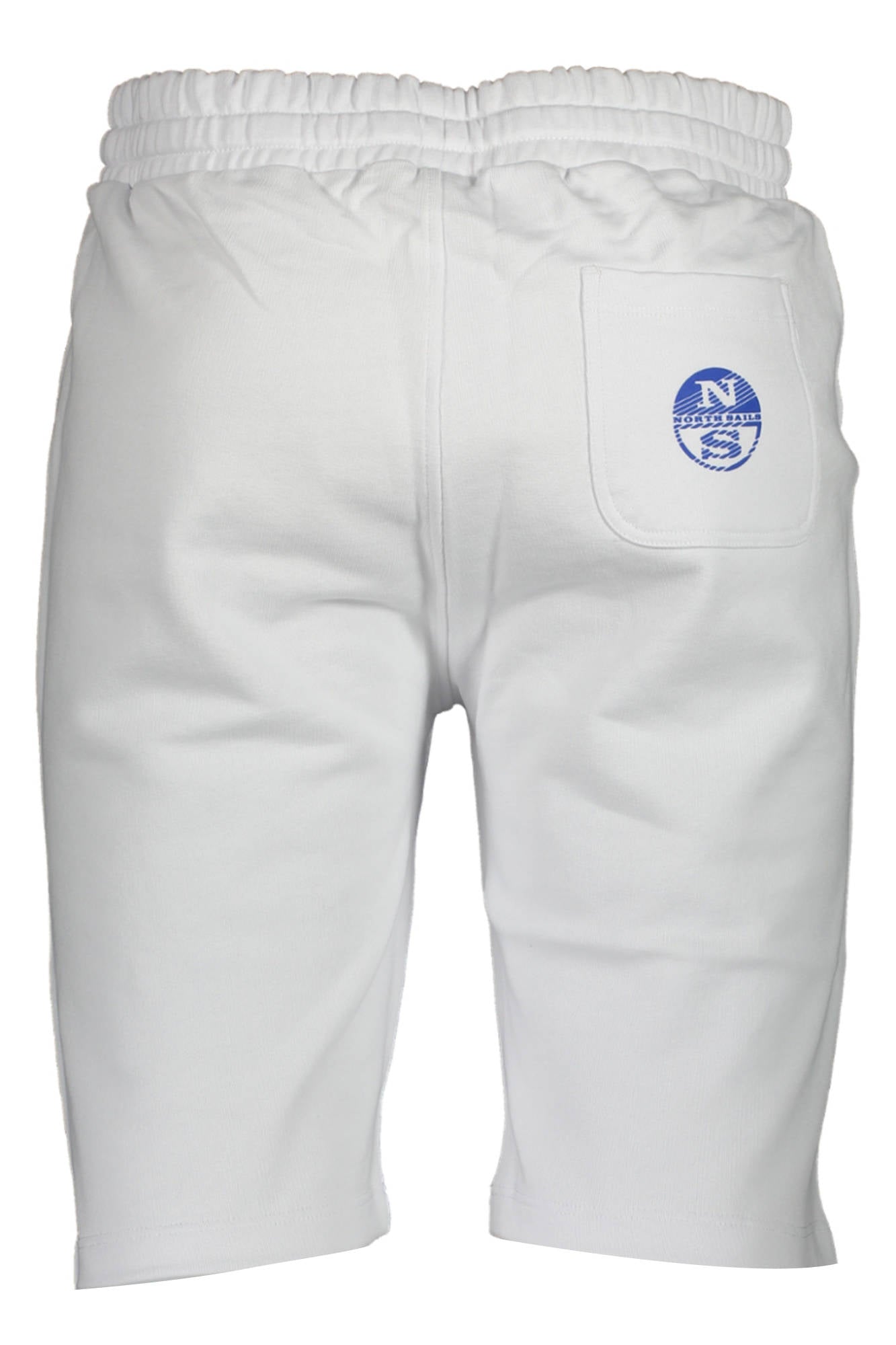 672986-000_BIANCO_0101 – Weiße Herren-Sporthose: Bio-Baumwolle, bequem & stilvoll – Größe: M, L, 2XL – Farbe: Bianco