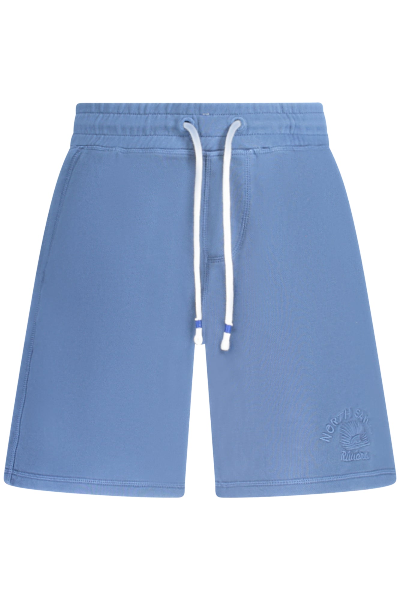 673188000_BL0787 – Kurze Herrenhose Blau: Gesteppt, 3 Taschen, Kordelzugbund – Größe: S, M, L, XL, 2XL, 3XL – Farbe: Blu
