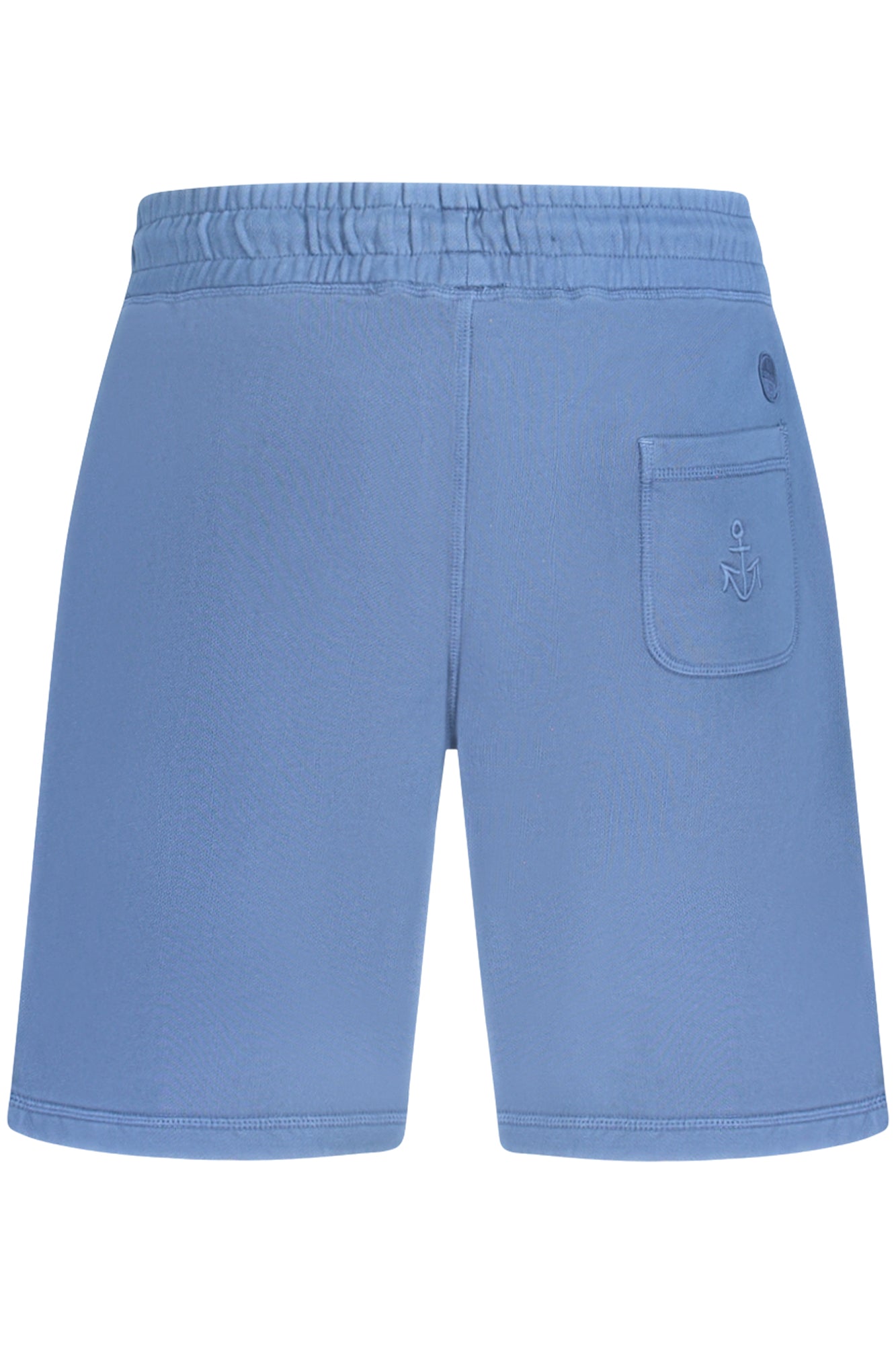 673188000_BL0787 – Kurze Herrenhose Blau: Gesteppt, 3 Taschen, Kordelzugbund – Größe: S, M, L, XL, 2XL, 3XL – Farbe: Blu