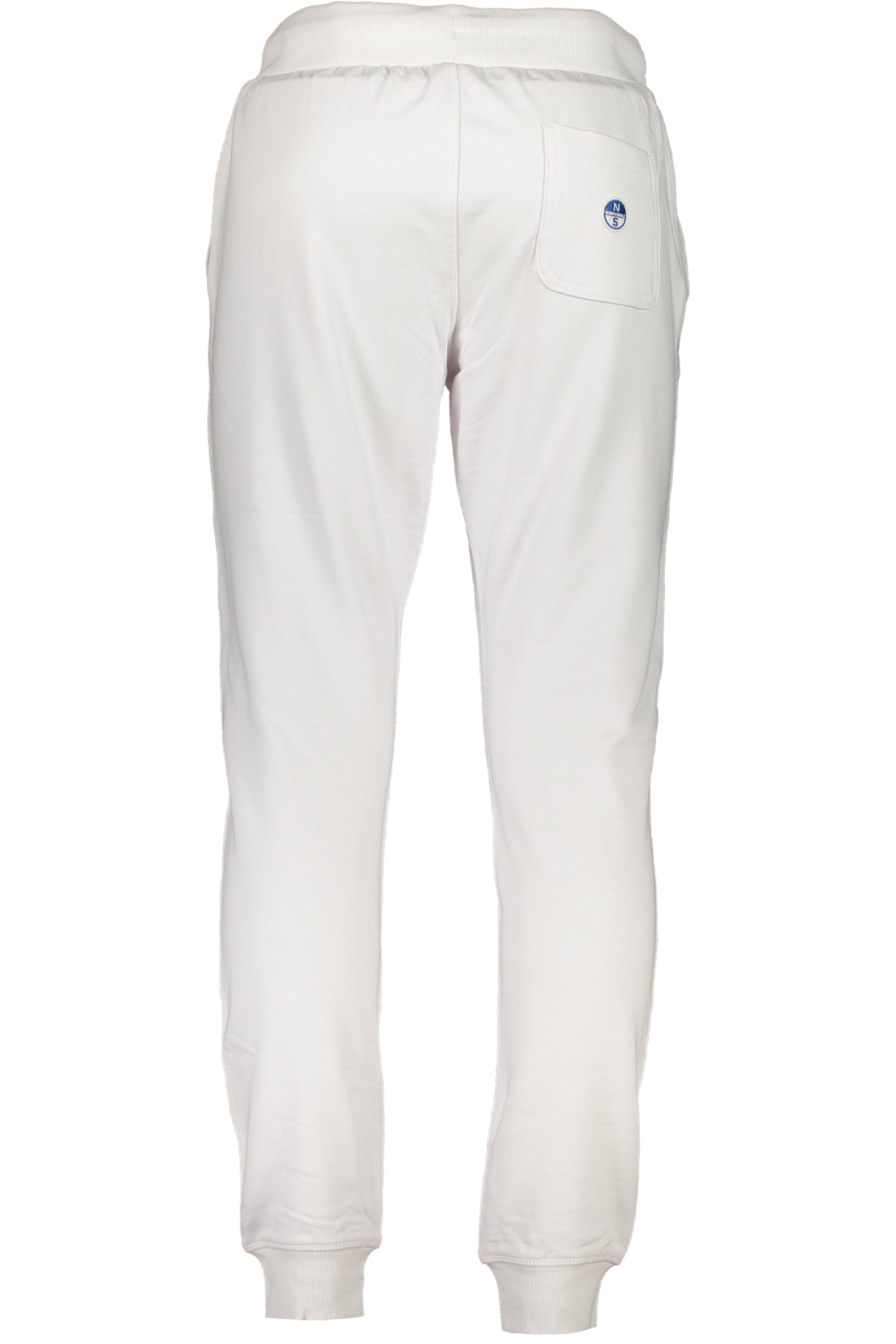 673060000_BI0101 – Herren Sporthose Weiß: Gefüttert, Bio-Baumwolle, Kordelzug-Bund – Größe: S, M, L, XL, 2XL, 3XL – Farbe: Bianco