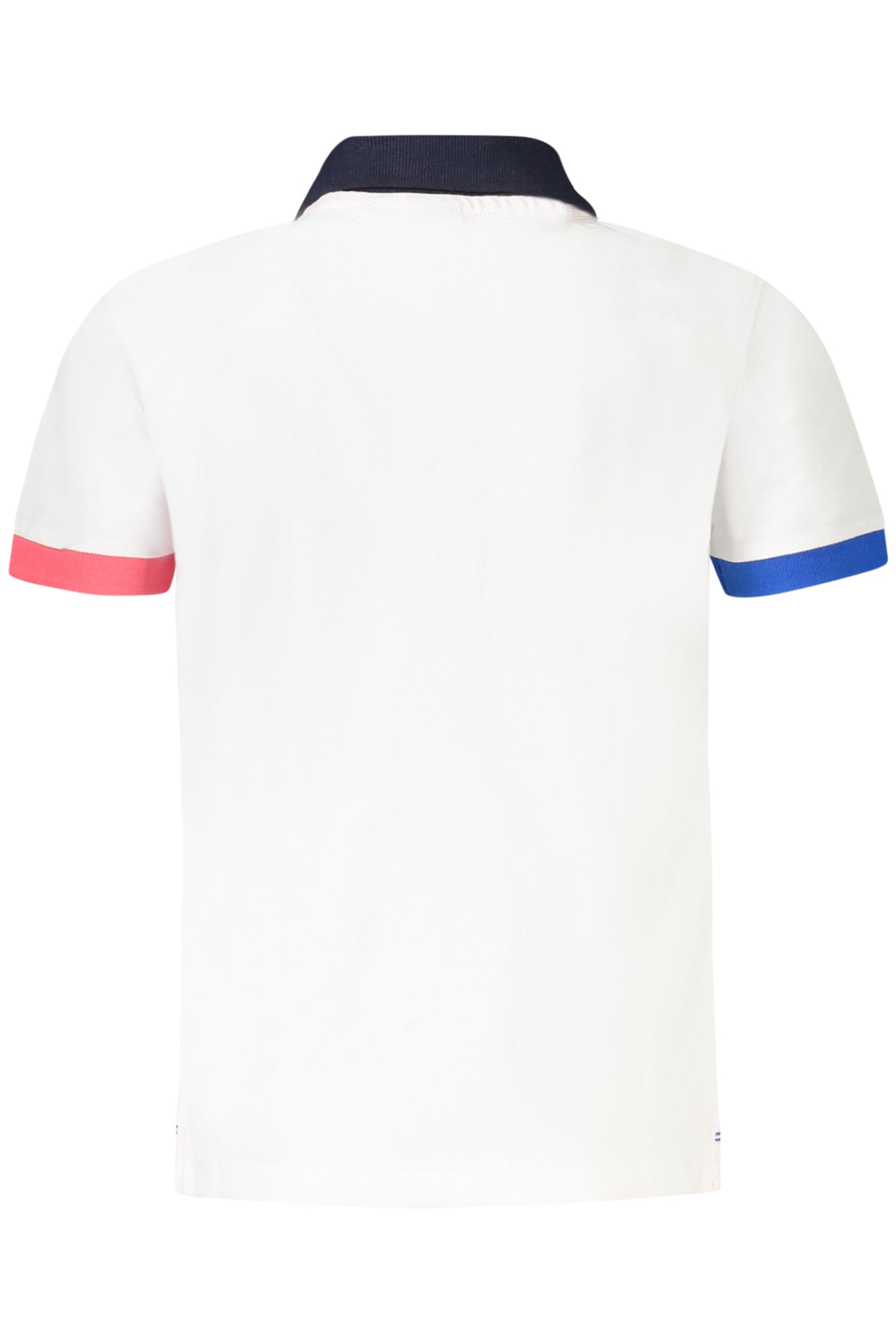 795091000_BI0101 – Weißes Kurzarm-Poloshirt für Kinder mit Logo & Kontrastdetails – Größe: 8A, 6A, 10A, 12A, 14A – Farbe: Bianco