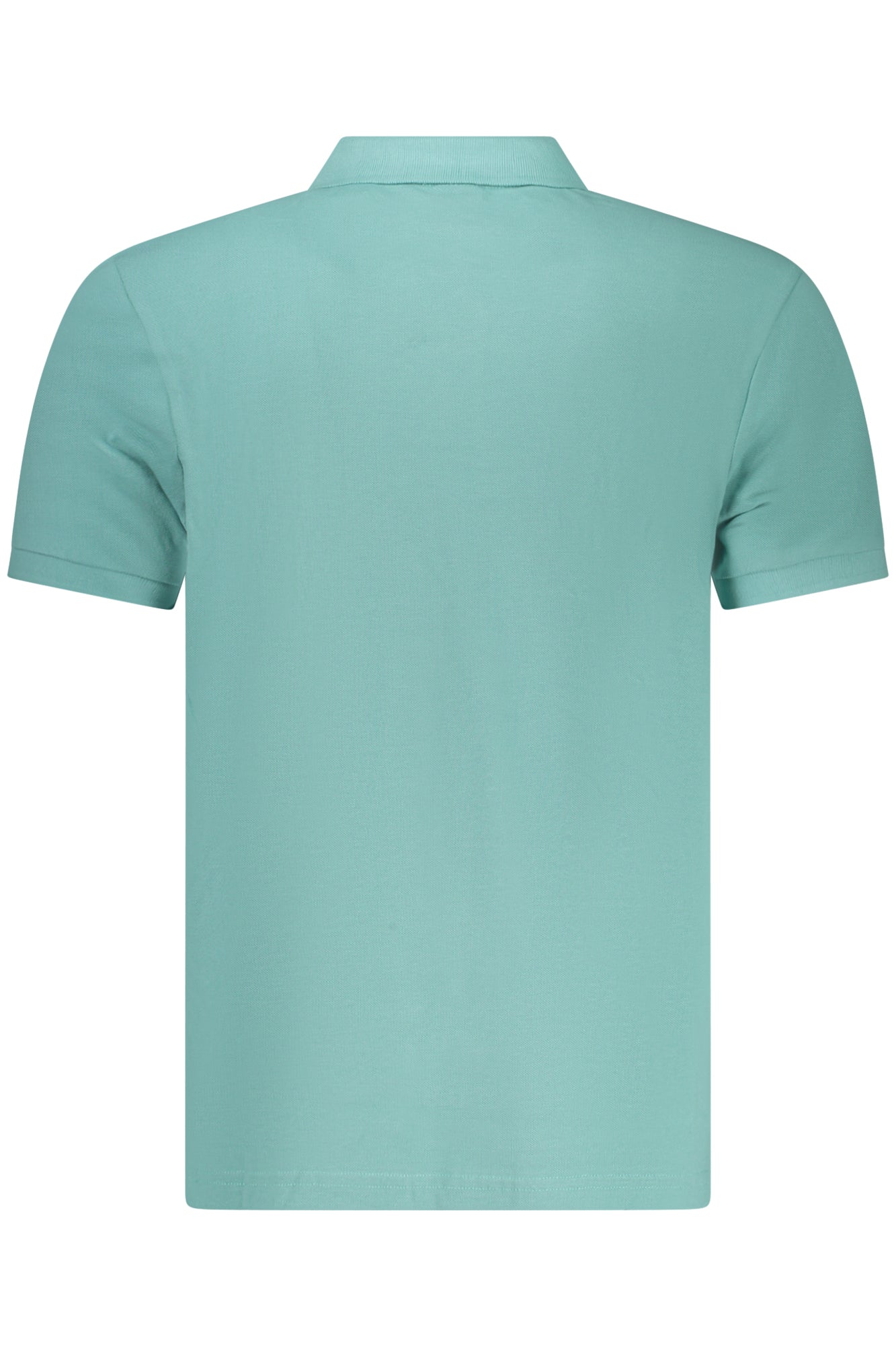 995000000_AZ0759 – Herren Kurzarm-Poloshirt Blau - Stilvoll mit Applikation & Logo – Größe: S, M, L, XL, 2XL, 3XL – Farbe: Azzurro