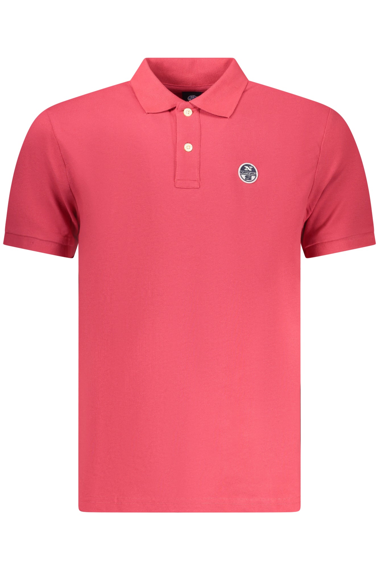 995000000_RO0229 – Elegantes rotes Herren Kurzarm-Poloshirt mit Logo & Applikation – Größe: S, M, L, XL, 2XL, 3XL – Farbe: Rosso