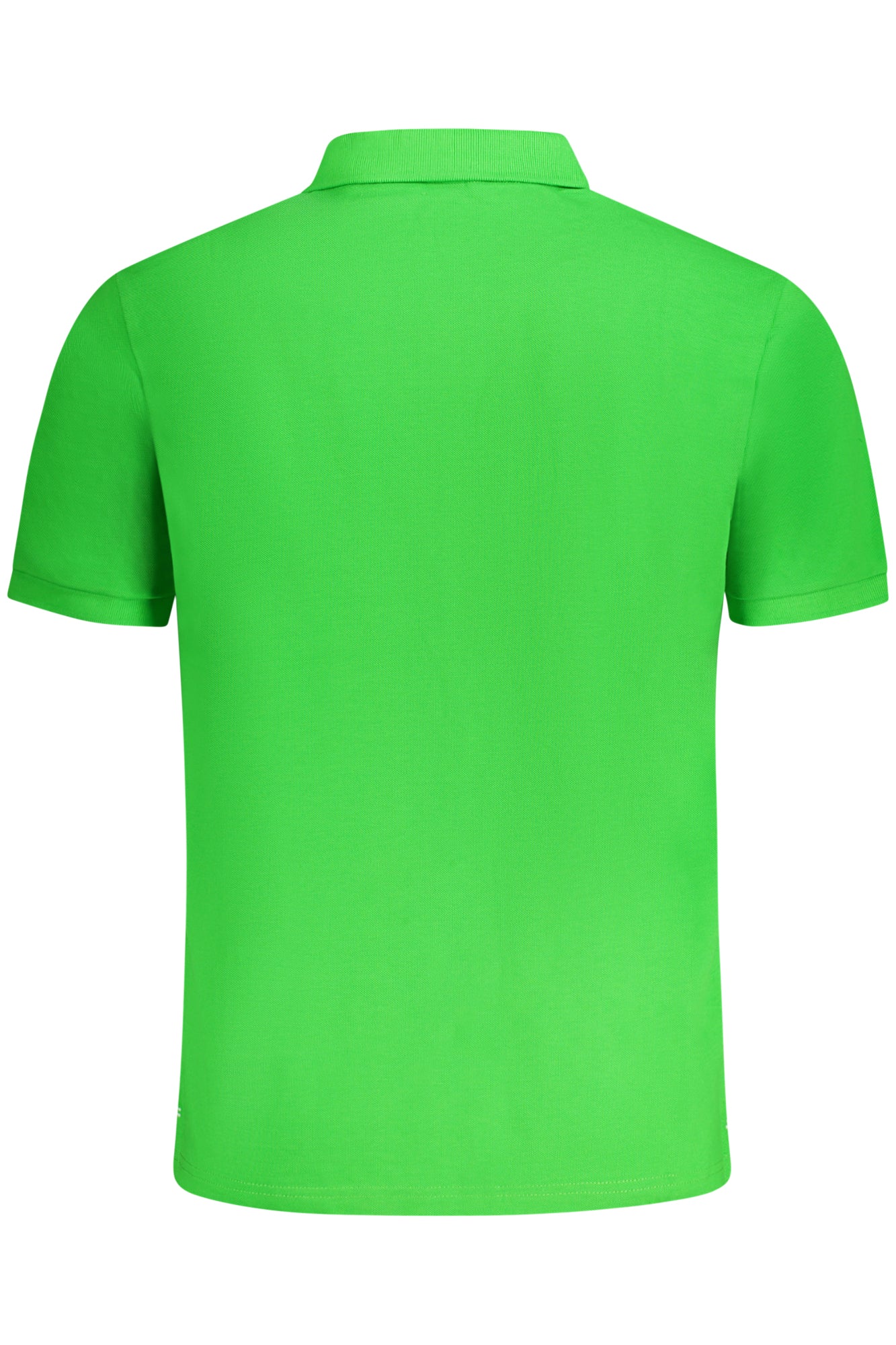 995013000_VE0432 – Herren Kurzarm-Poloshirt Grün mit Knöpfen und Logo-Druck – Größe: S, M, L, XL, 2XL, 3XL – Farbe: Verde