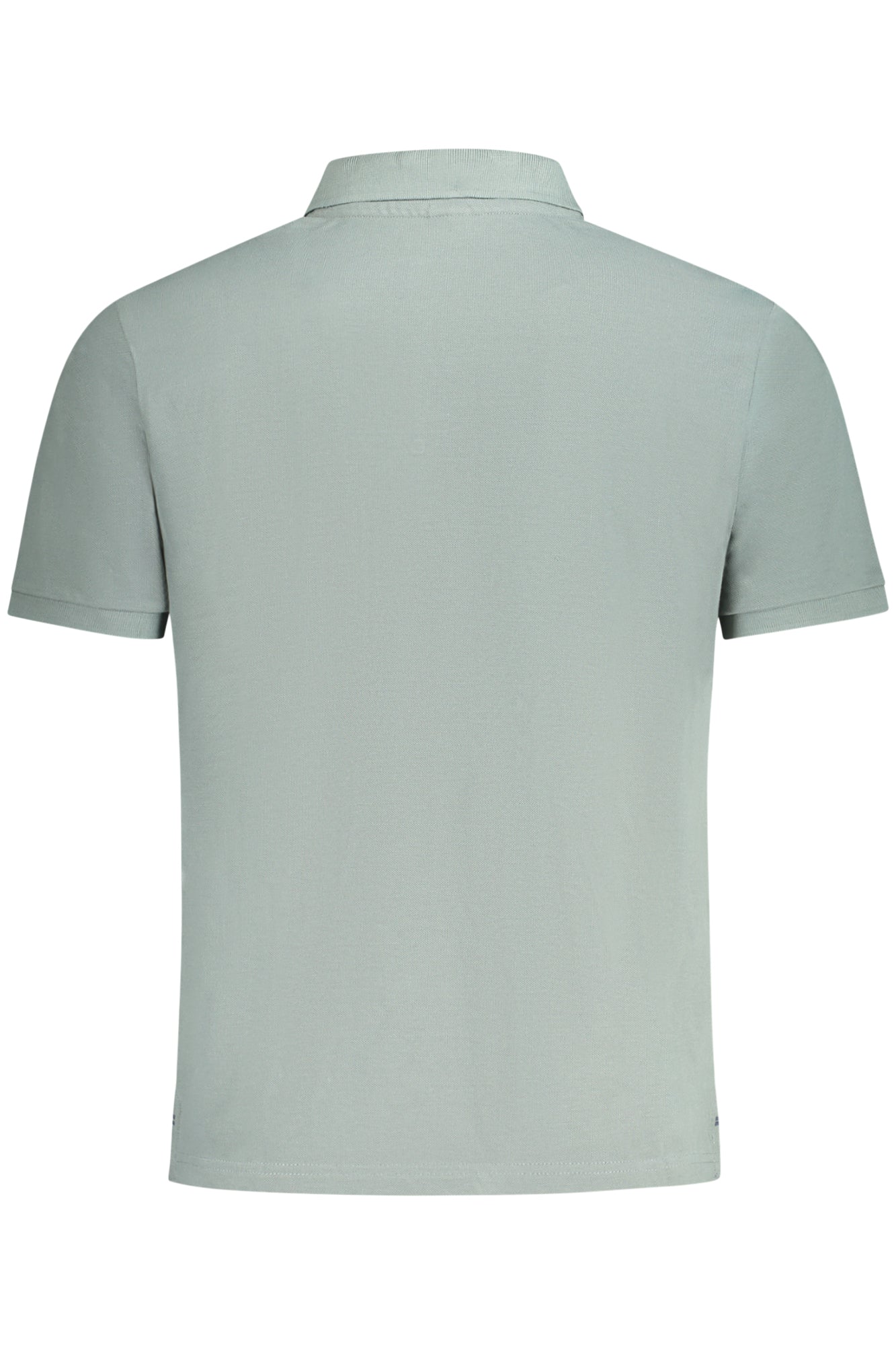 995013000_VE0419 – Grünes Herren Kurzarm-Poloshirt mit Druck und Knöpfen – Größe: S, M, L, XL, 2XL – Farbe: Verde