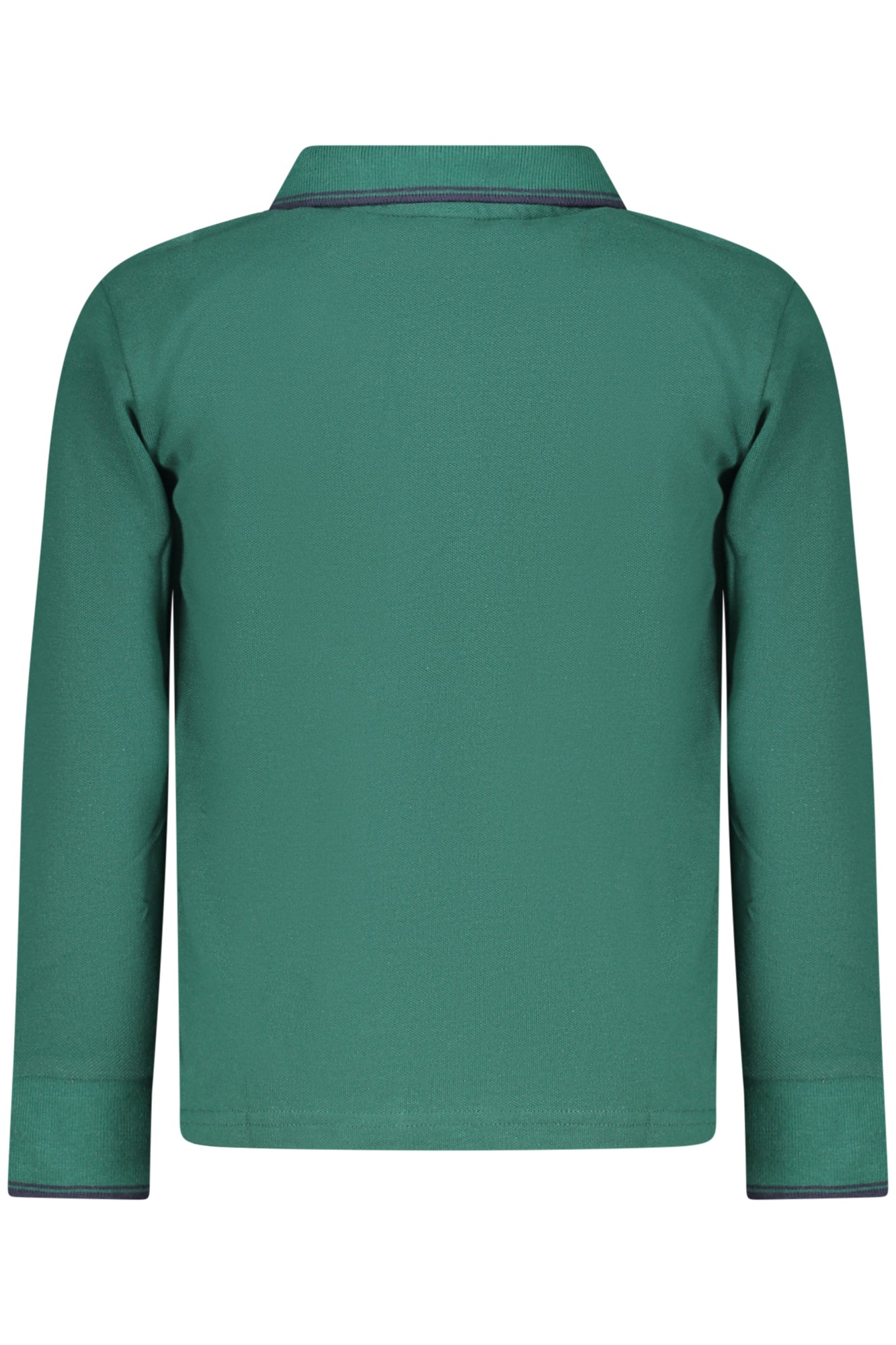 795100000_VE0475 – Grünes Langarm-Polo für Kinder mit Details und nachhaltigem Design – Größe: 6A, 8A, 10A, 12A, 14A – Farbe: Verde