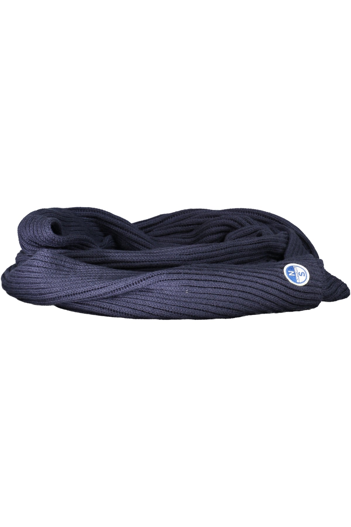 623286000_BL0802 – Vielseitiger blauer Herrenschal mit Logo - 30x190 cm Accessoire – Größe: UNI – Farbe: Blu