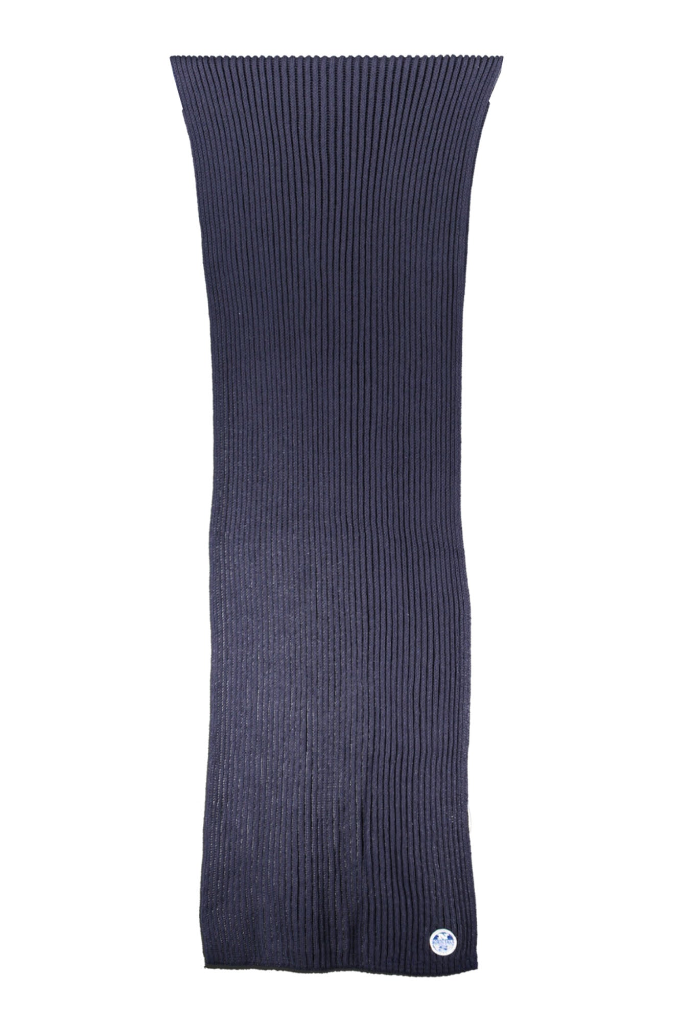 623228000_BL0802 – Hochwertiger blauer Herrenschal aus recycelten Fasern, 170x26 cm – Größe: UNI – Farbe: Blu