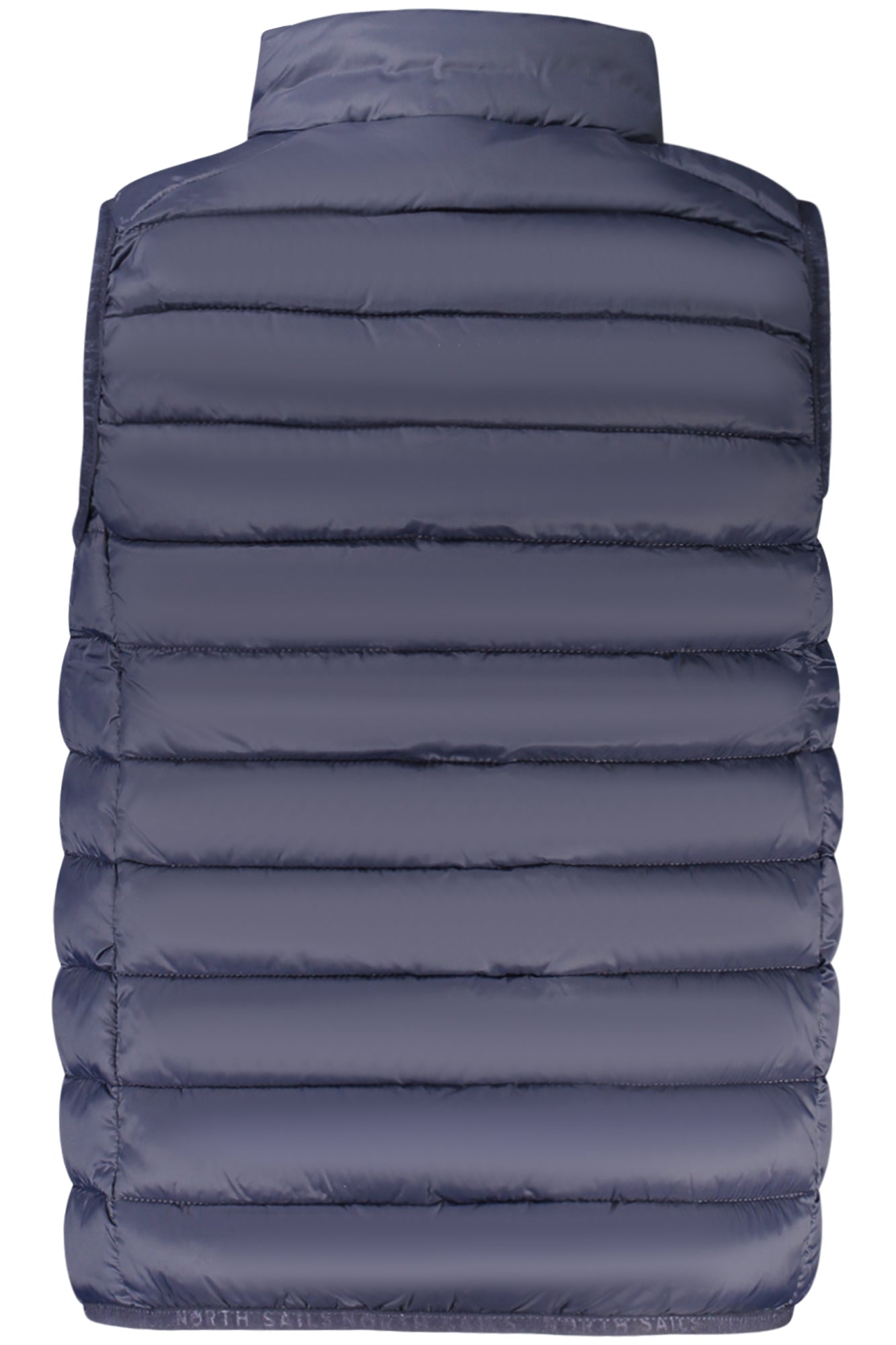 701959000_BL0802 – Blaue ärmellose Kinderjacke mit Taschen und stylischem Logo – Größe: 6A, 8A, 10A, 12A, 14A – Farbe: Blu