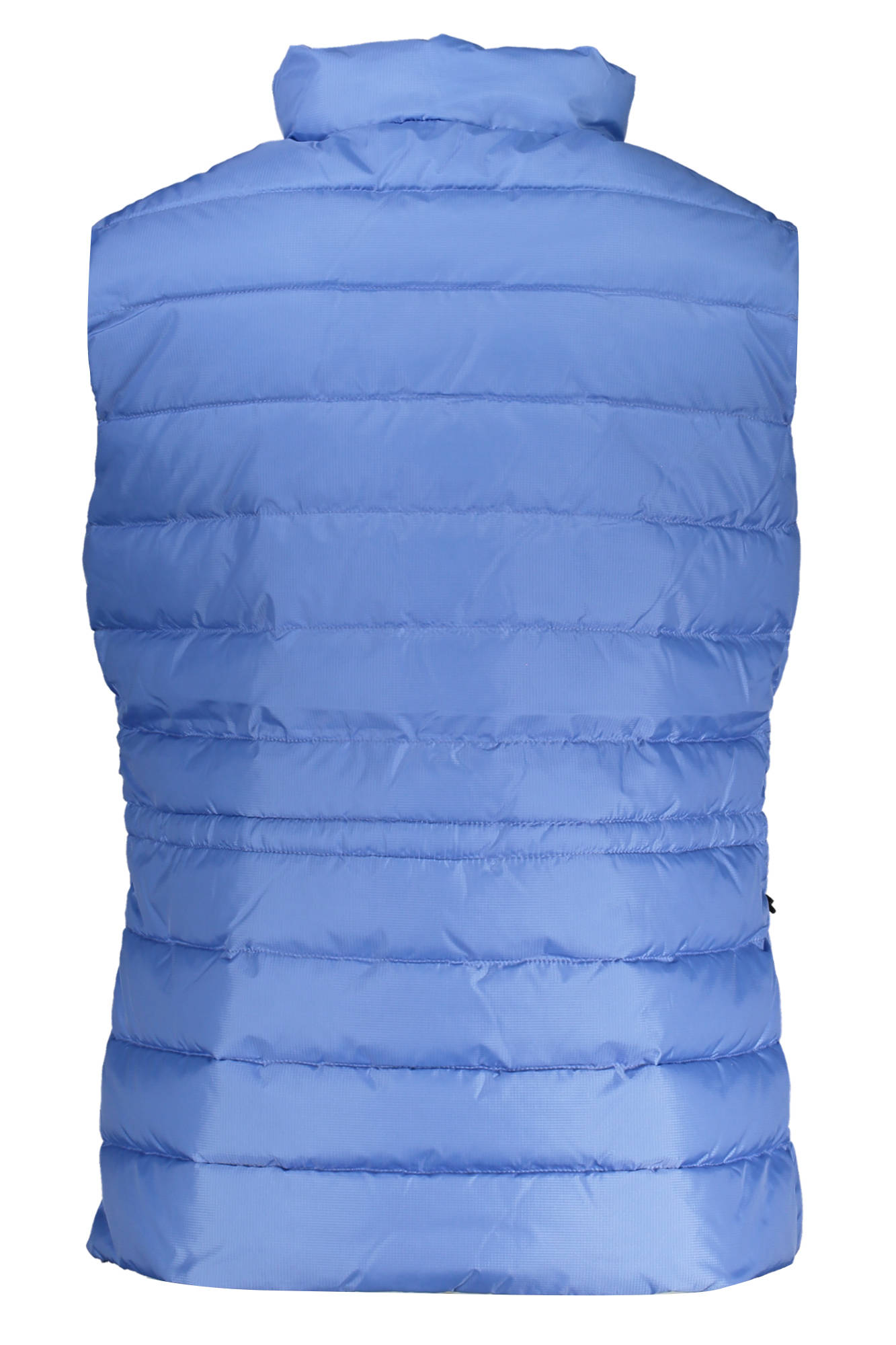 011560-000_AZZURRO_0819 – Ärmelloses Damenhemd in Blau: Nachhaltig & Stilvoll mit Details – Größe: S, M – Farbe: Azzurro