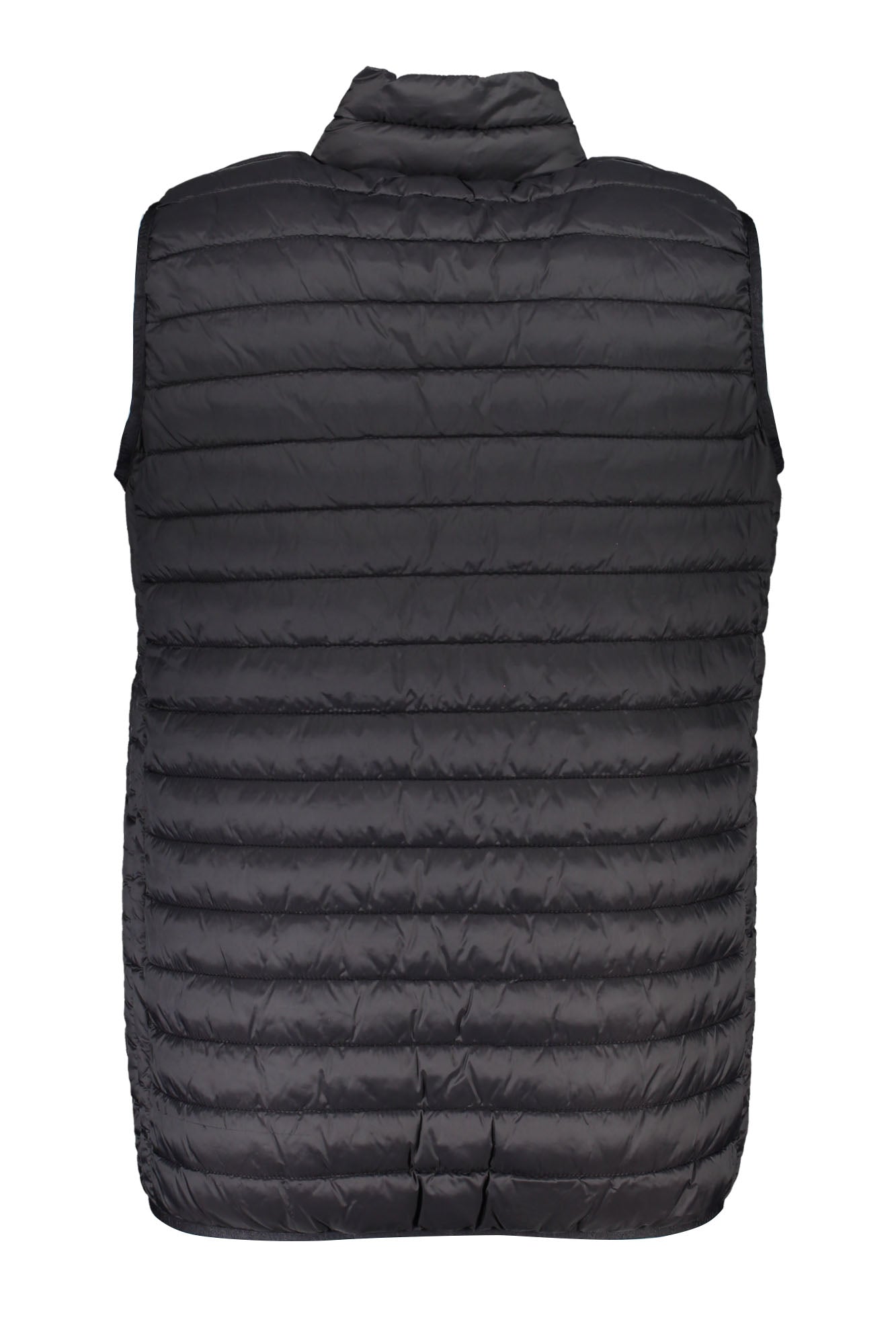 901230000_NE0999BLAC – Schwarzes ärmelloses Herrenhemd mit Taschen und Reißverschluss – Größe: L, XL, 2XL, M, 3XL – Farbe: Nero