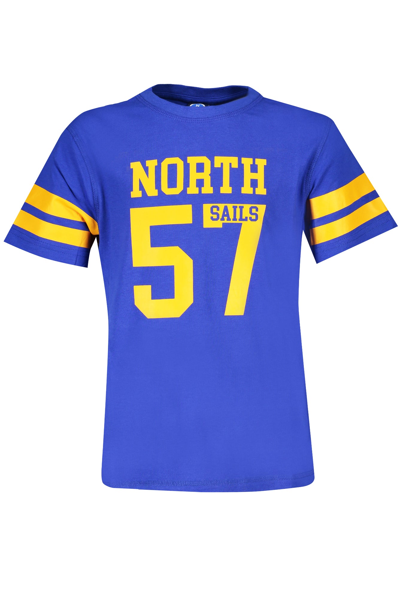 795050000_BL0831 – Bio-Baumwoll Kinder T-Shirt Kurzarm Rundhals Blau mit Druck – Größe: 8A, 6A, 12A, 10A – Farbe: Blu