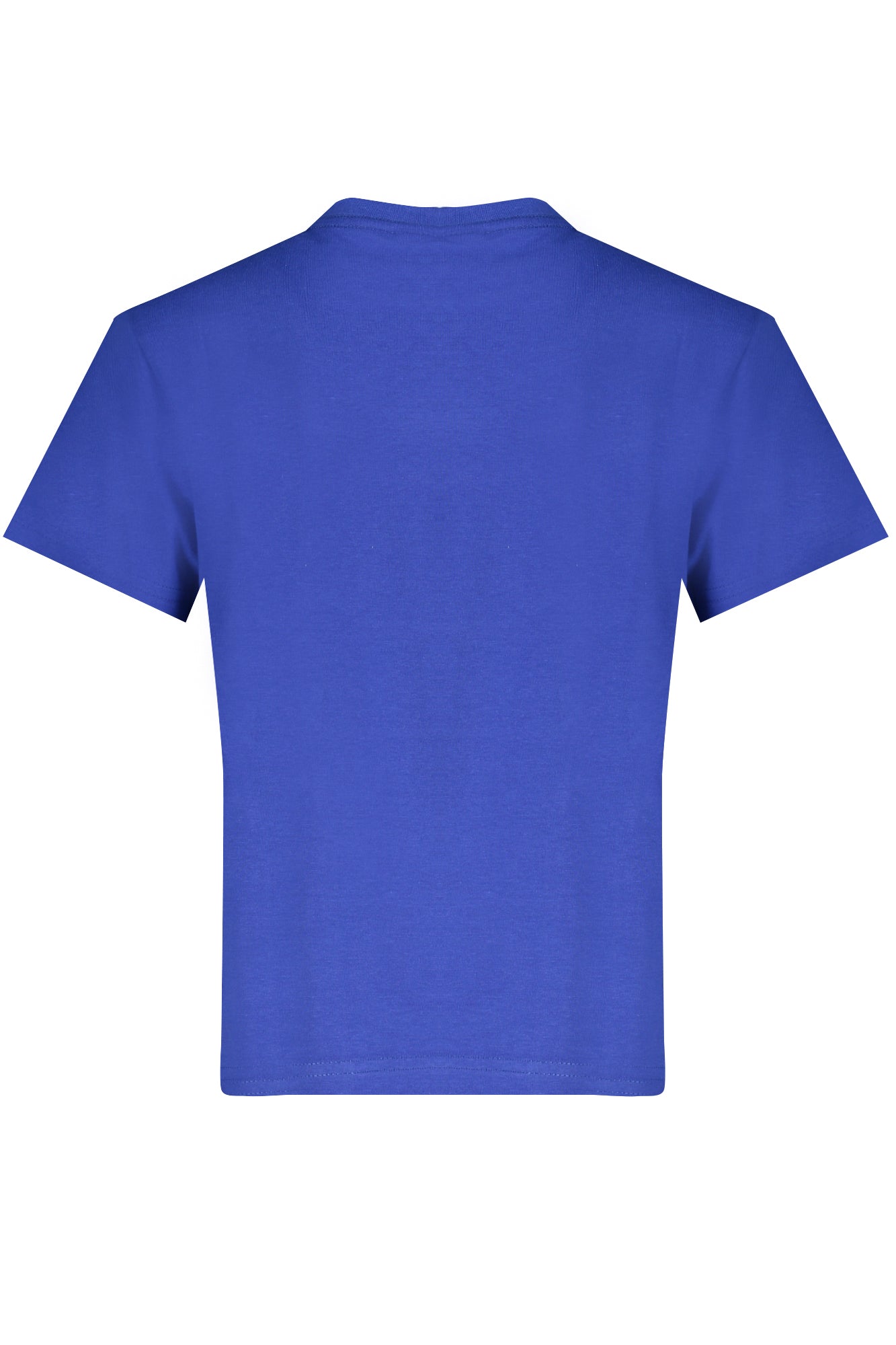 795046000_BL0831 – Blaues Kurzarm-T-Shirt für Kinder aus Bio-Baumwolle mit Druck – Größe: 12A, 6A, 14A, 10A, 8A – Farbe: Blu