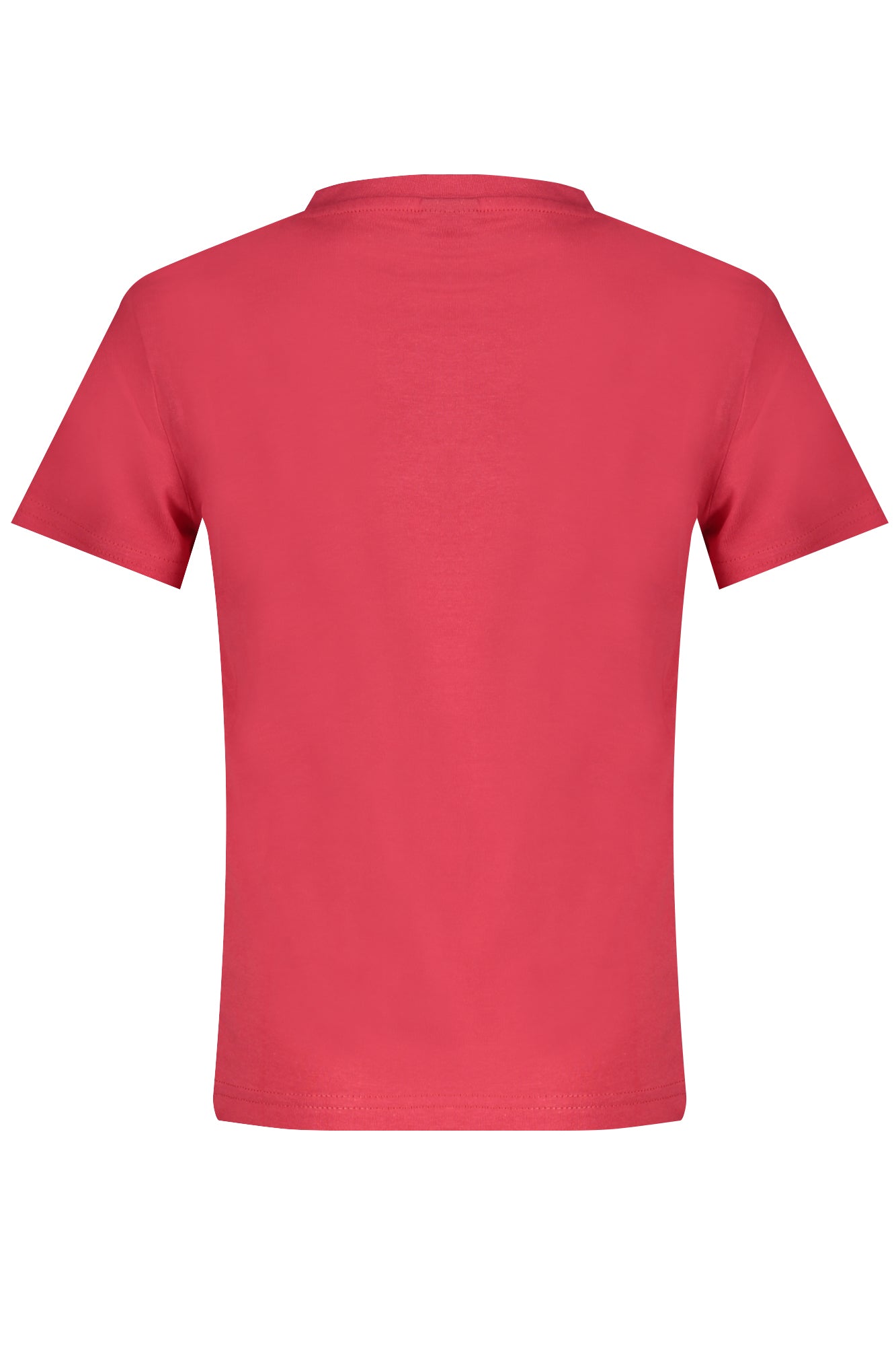 795047000_RO0178 – Kinder T-Shirt Rot aus Bio-Baumwolle – Kurzarm & Rundhals mit Druck – Größe: 6A, 12A, 8A, 10A – Farbe: Rosso