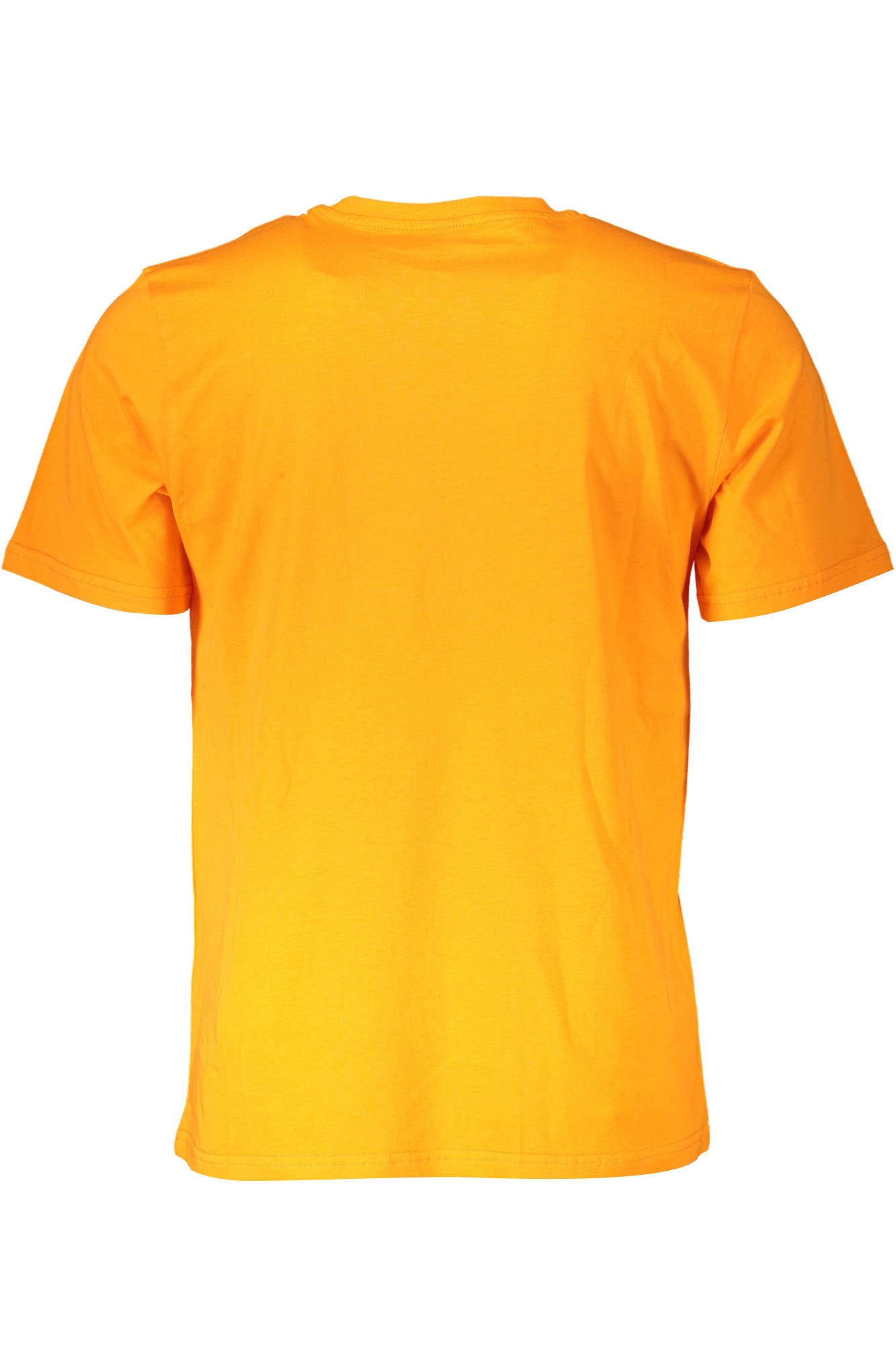 902503-000_ARANCIO_0725 – Stylisches Herren T-Shirt in Orange mit Logo-Print und Rundhals – Größe: M, L, XL, 2XL – Farbe: Arancione