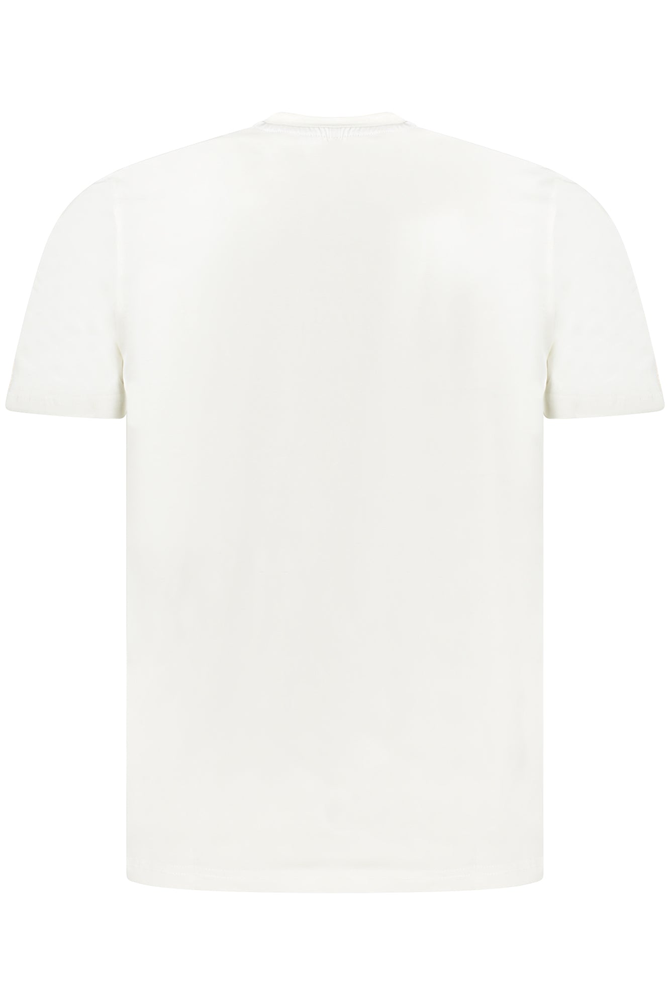 996025000_BI0101 – Weißes Herren Kurzarm-T-Shirt mit Rundhals & Druckdesign – Größe: S, M, L, XL, 2XL, 3XL – Farbe: Bianco