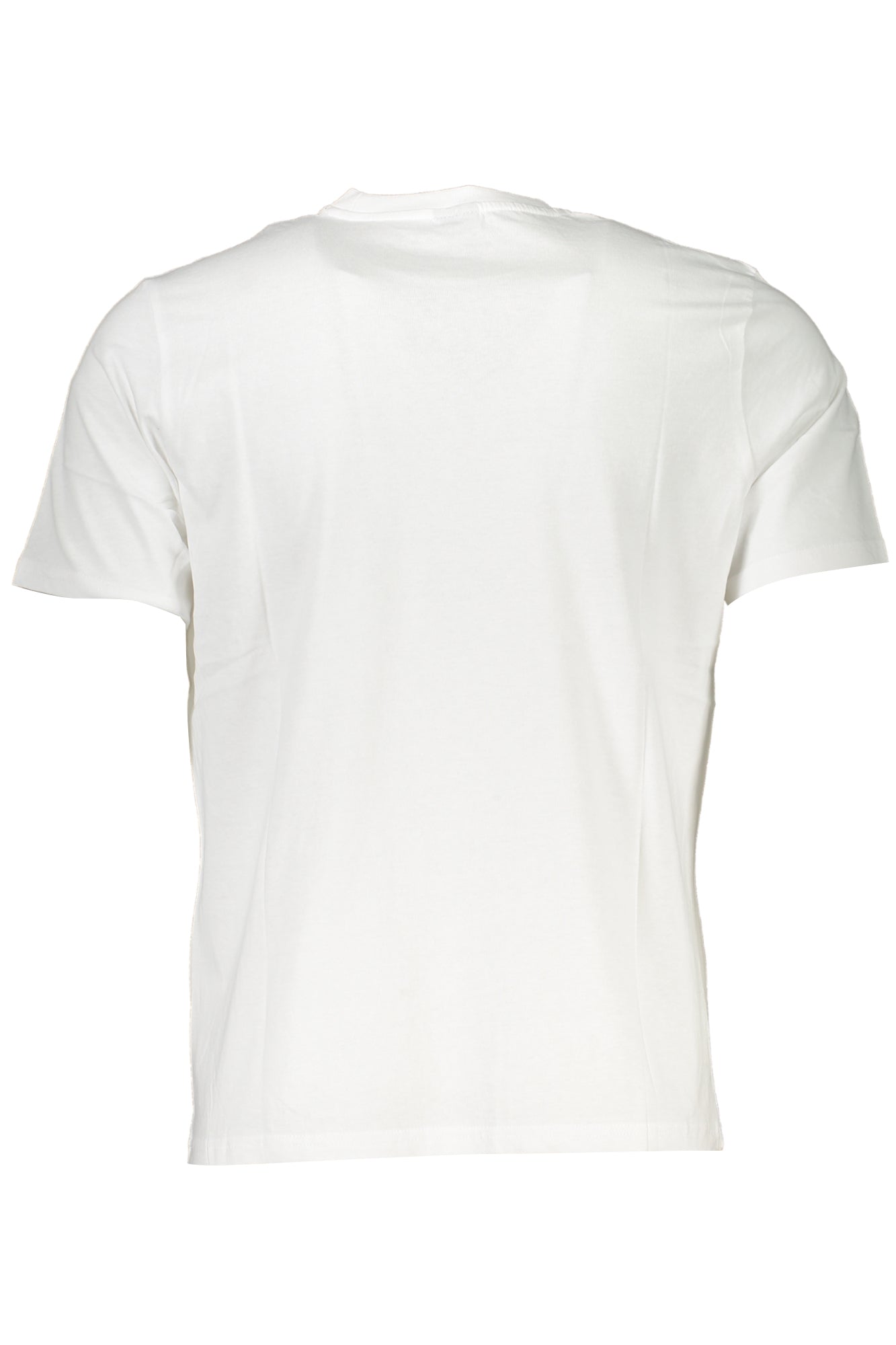 902832000_BI0101 – Herren Kurzarm-T-Shirt Weiß mit Rundhals und Logo-Druck – Größe: S, M, L, XL, 2XL, 3XL – Farbe: Bianco