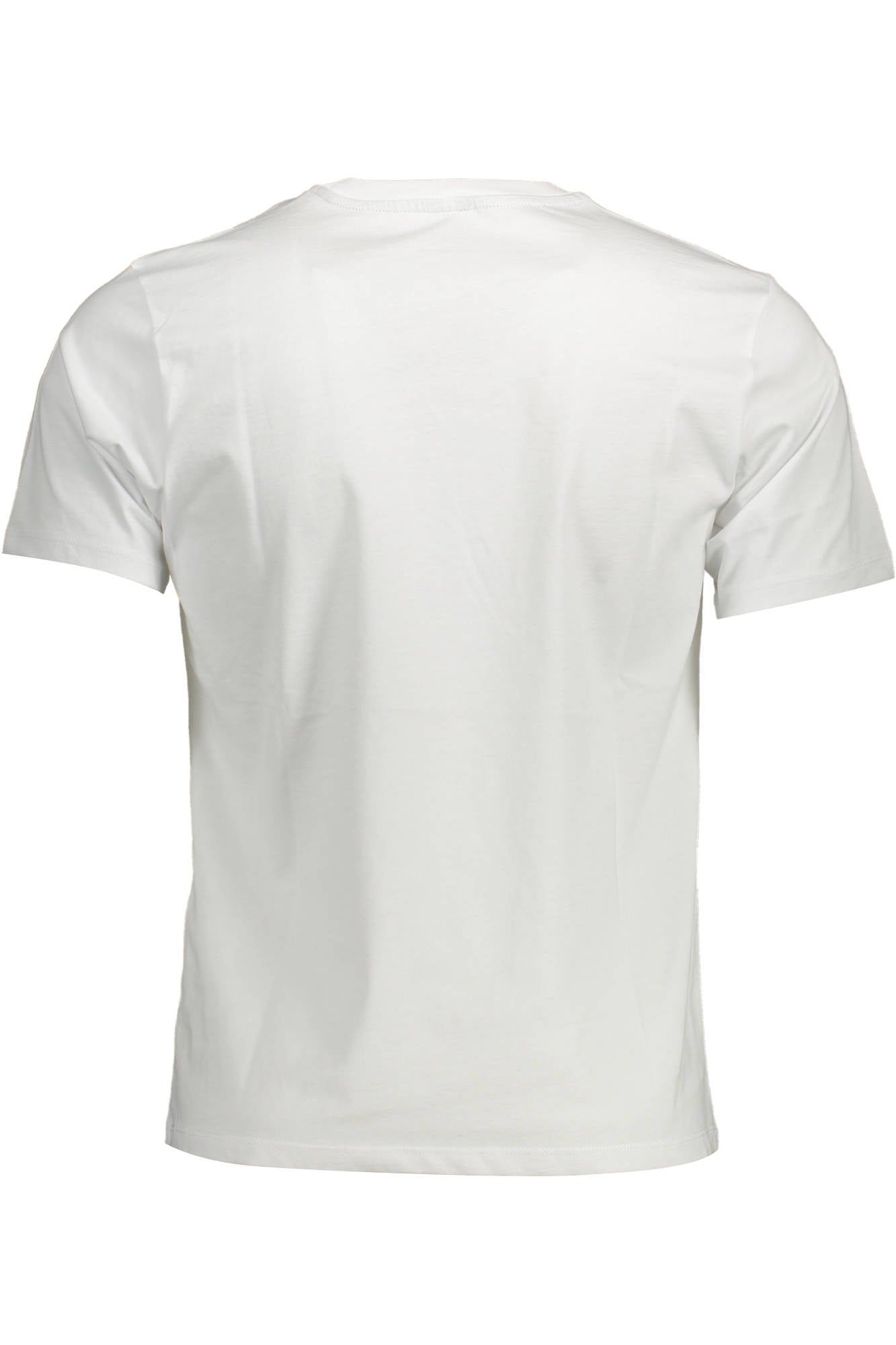 692791-000_BIANCO_0101 – Weißes Kurzarm Herren T-Shirt mit Logo & Rundhalsausschnitt – Größe: 2XL, XL – Farbe: Bianco