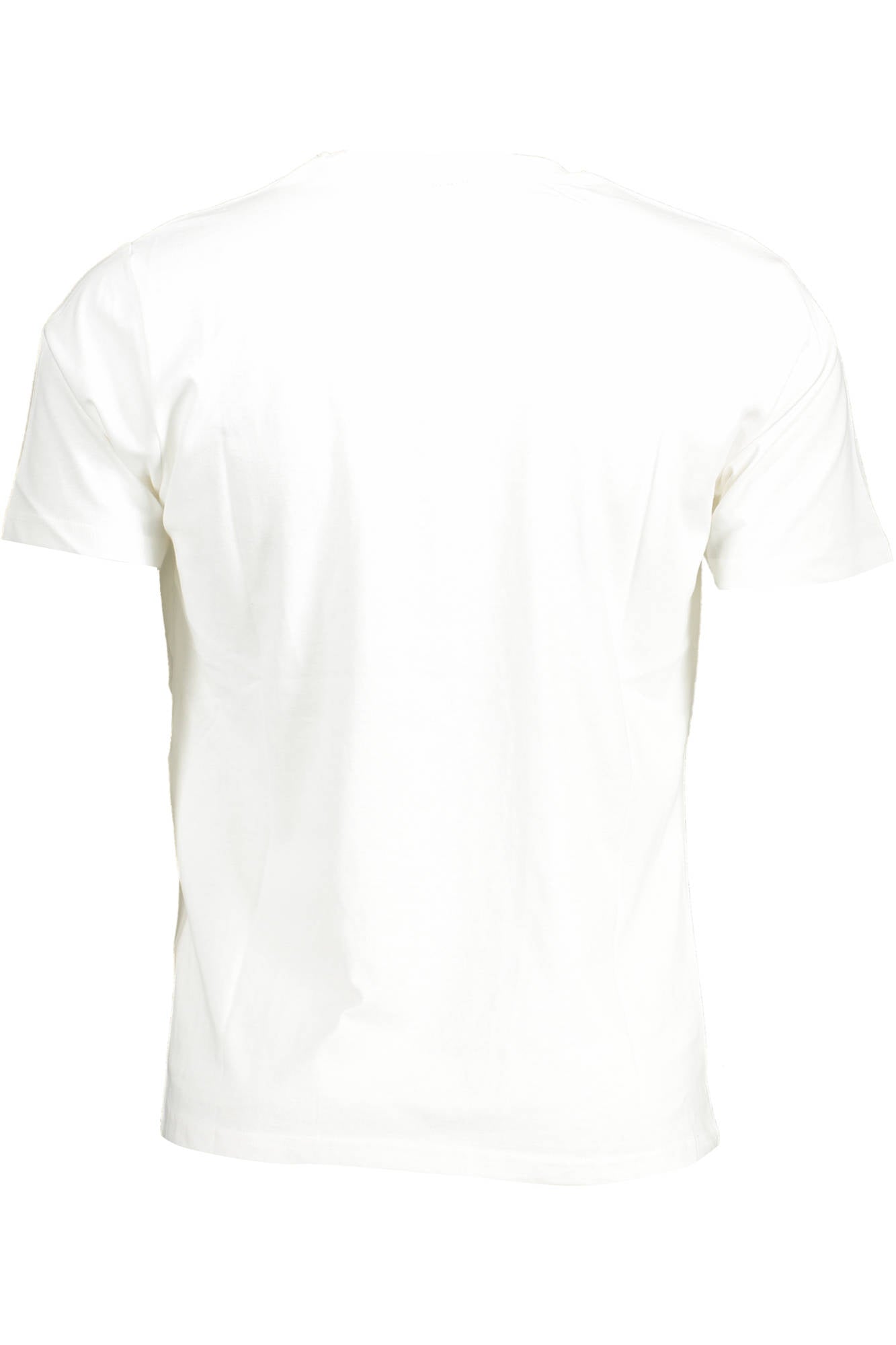 902342-000_BIANCO_0101 – Weißes Kurzarm-T-Shirt mit Rundhalsausschnitt und stilvollem Druck – Größe: 2XL – Farbe: Bianco
