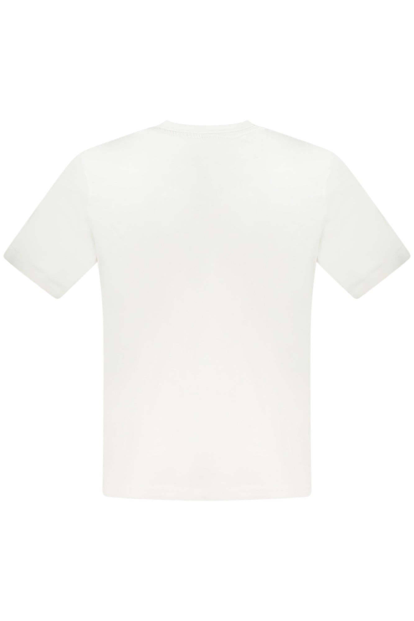 996017000_BI0101 – Weißes kurzärmliges Herren T-Shirt mit Print und Rundhals – Größe: S, M, L, XL, 2XL, 3XL – Farbe: Bianco