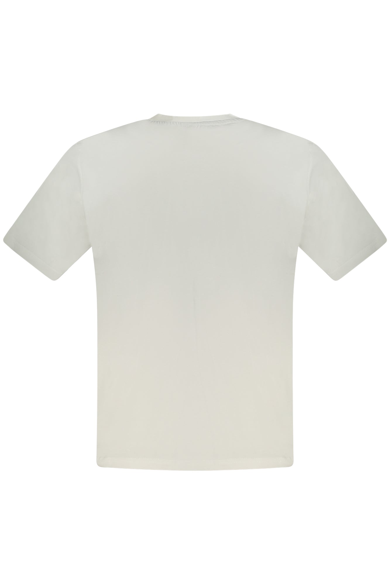 996022000_BI0101 – Weißes Herren T-Shirt mit Rundhals & Print - Kurzarm, modisch & bequem – Größe: S, M, L, XL, 2XL, 3XL – Farbe: Bianco