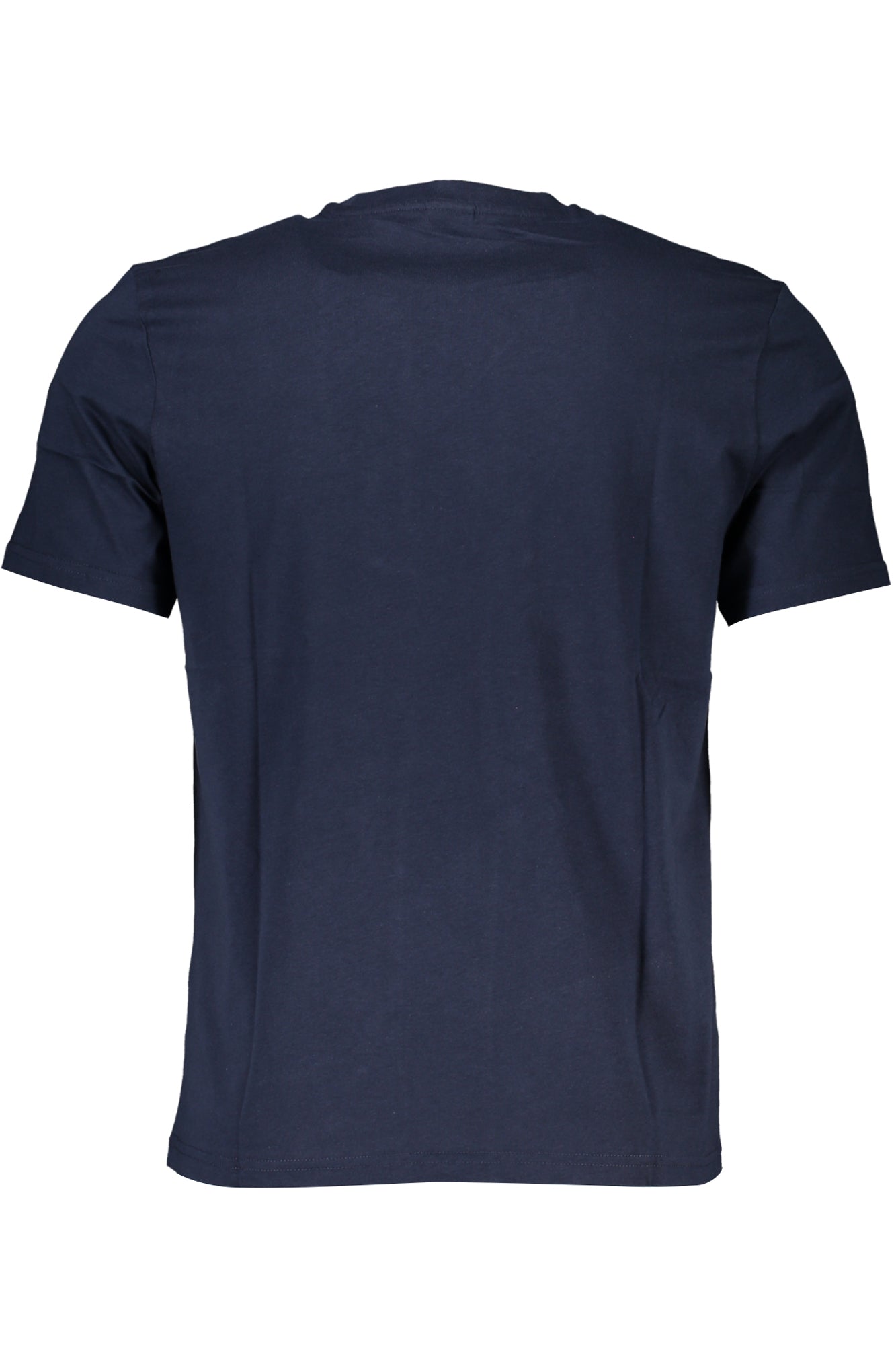 902840000_BL0802 – Kurzarm-Shirt Herren Blau mit Druck und Rundhalsausschnitt – Größe: S, M, L, XL, 2XL, 3XL – Farbe: Blu