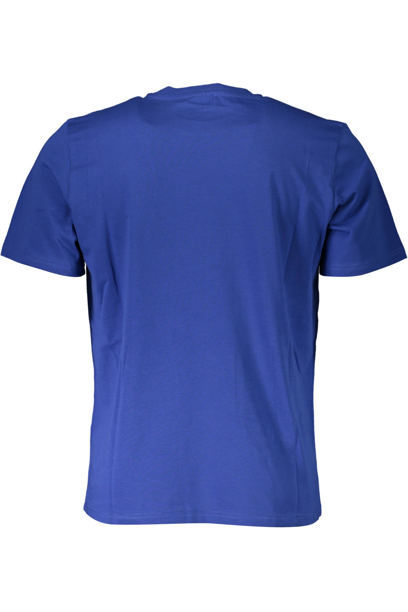 902502-000_BLU_0790 – Kurzarmp-T-Shirt Herren Blau mit Applikation & Rundhalsausschnitt – Größe: M, L, XL – Farbe: Blu