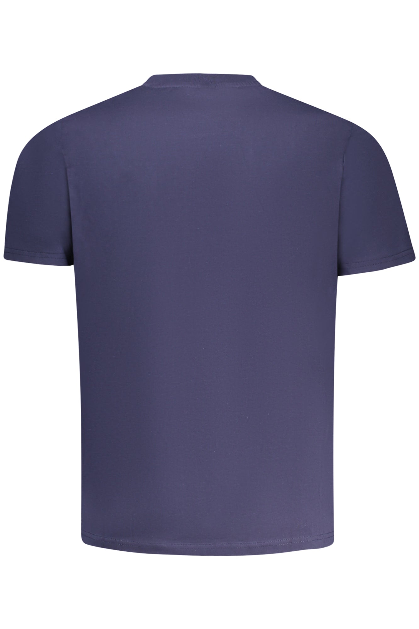996019000_BL0802 – Herren Kurzarm T-Shirt Blau mit Druckmotiv und Rundhalsausschnitt – Größe: S, M, L, XL, 2XL, 3XL – Farbe: Blu